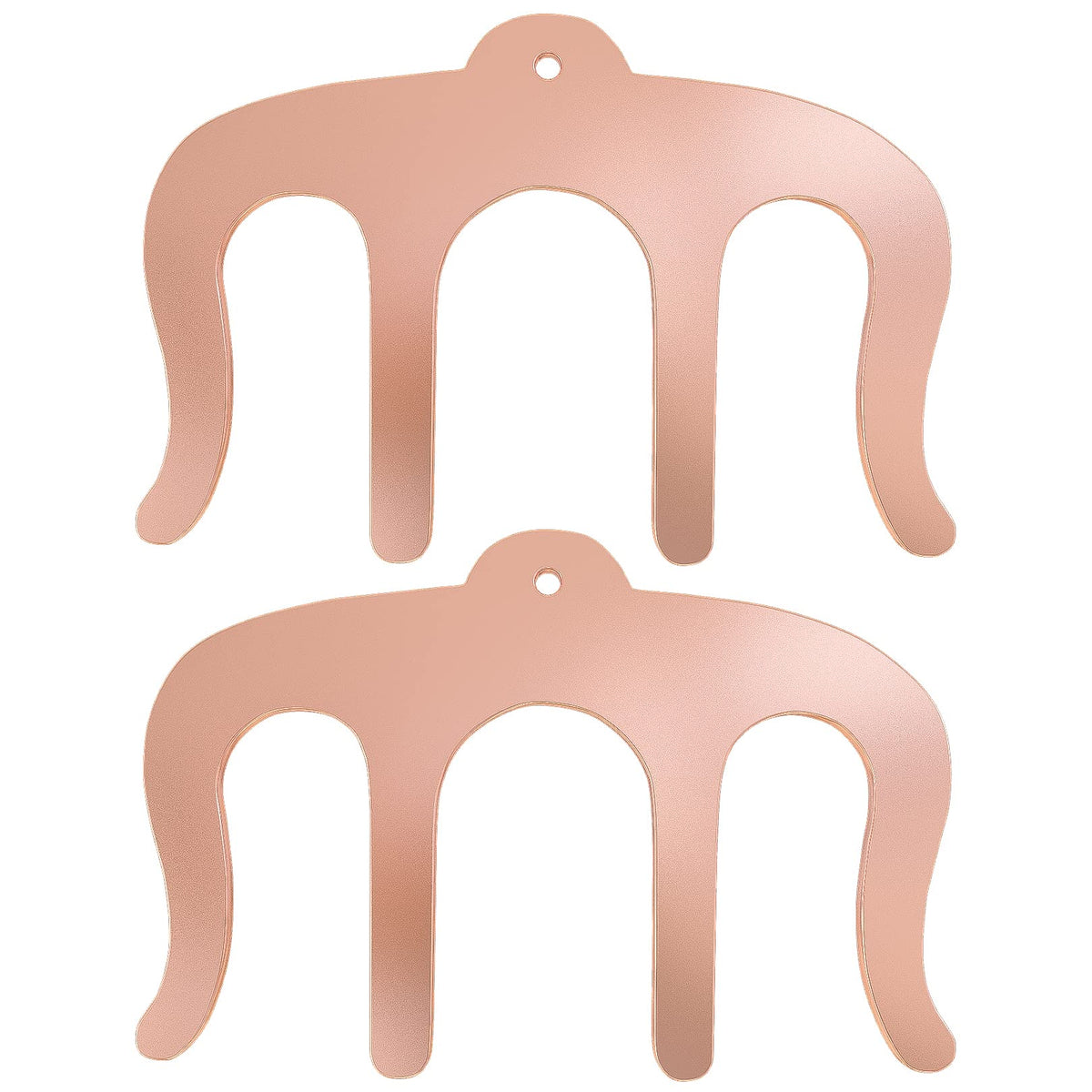 Book Clip Page Holder 2 Pieces Metal Sheet Music Holders For Sheet Music Stands Pianos Book Reading (Rose Gold)
