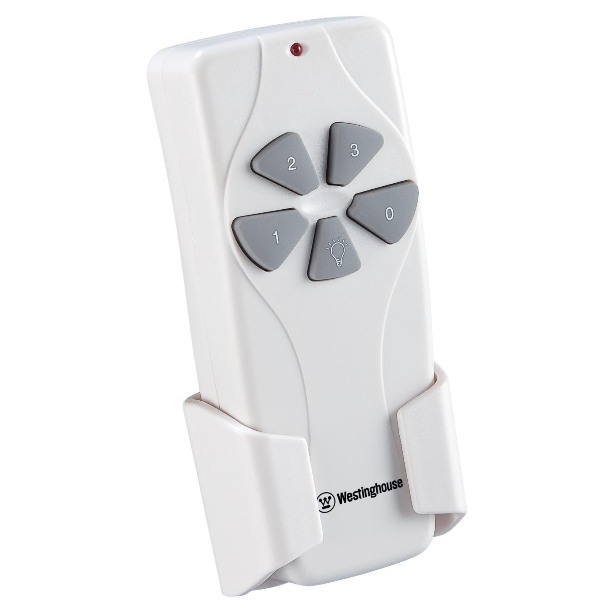 Westinghouse Lighting 7787000 Ceiling Fan And Light Remote Control, White