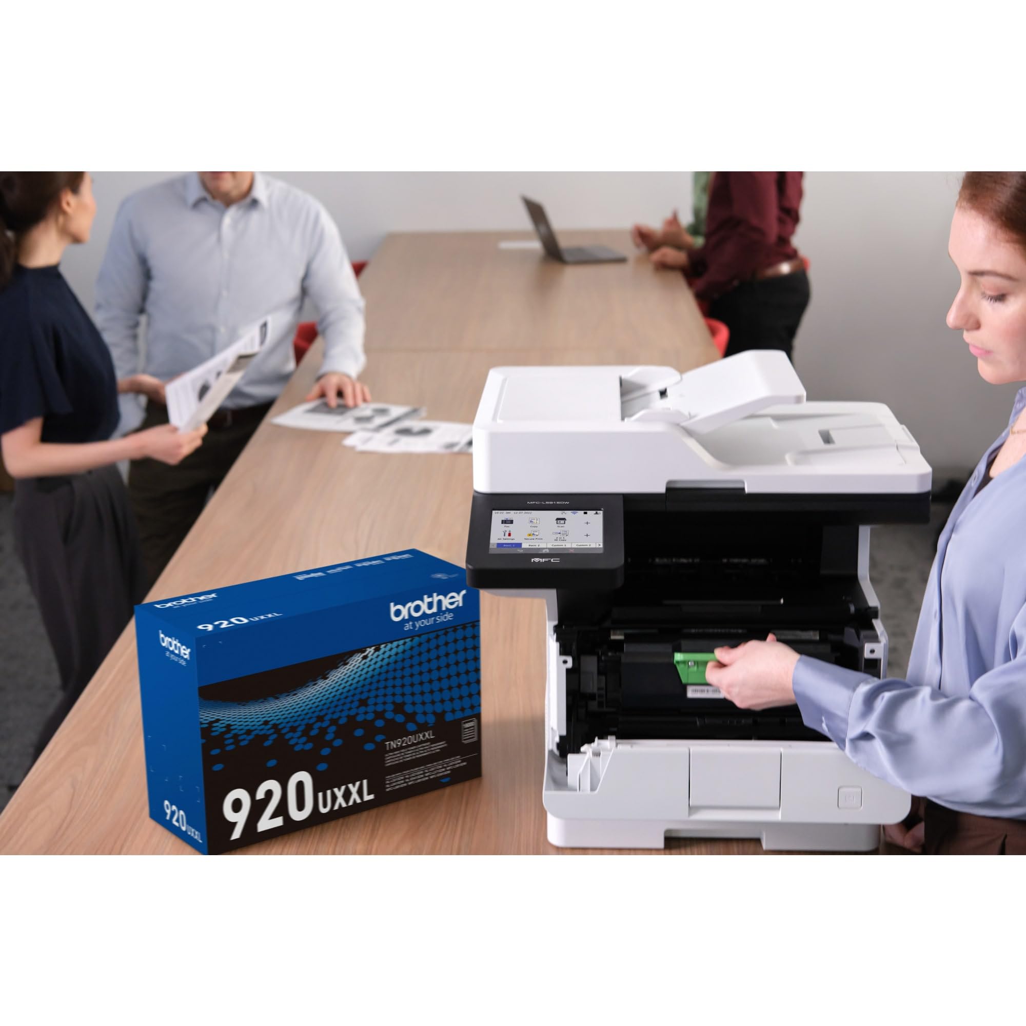 Brother Mfc-L5915Dw Wireless Business Laser Monochrome All-In-One Printer