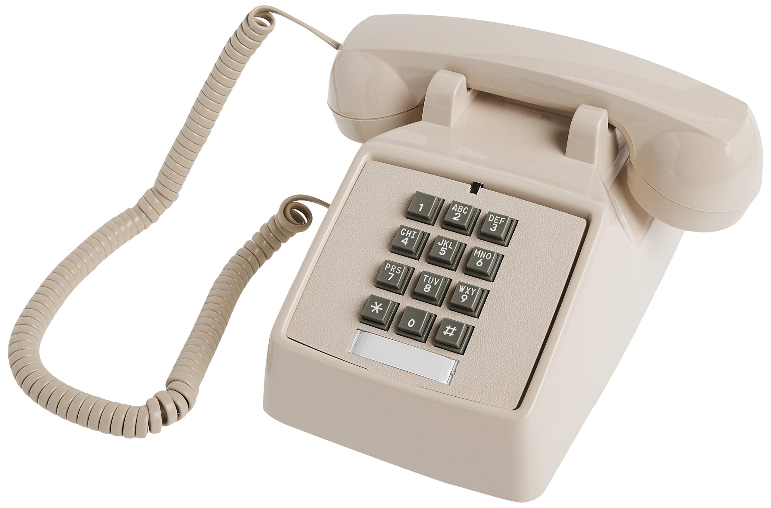 Cortelco 250044-VBA-20MD 1-Handset Landline Telephone, ash