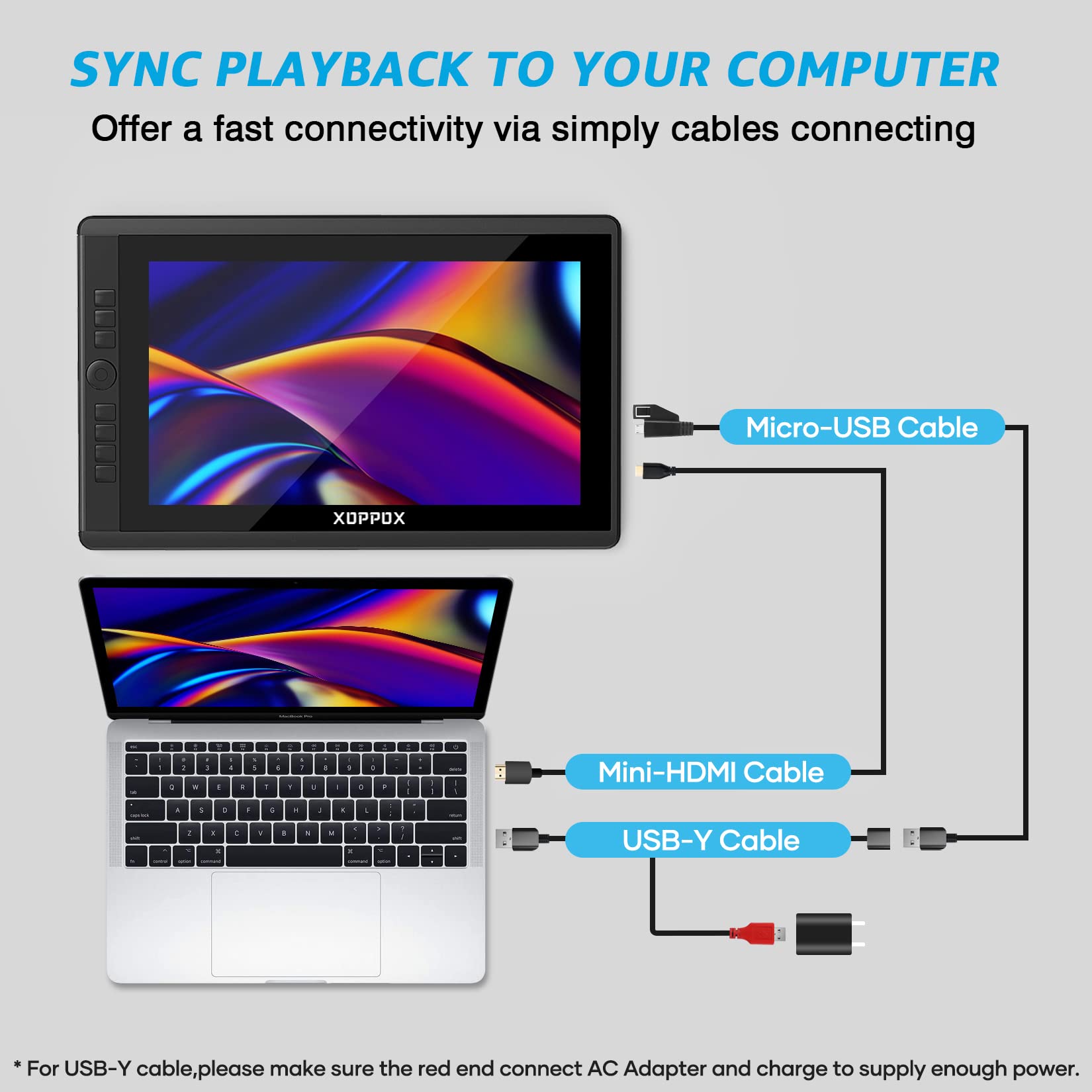 Drawing Tablet With Screen, 15.6'' Xoppox Graphics Drawing Monitor Pen Display With 1080P Full Laminated Screen,Tilt 8192 Levels