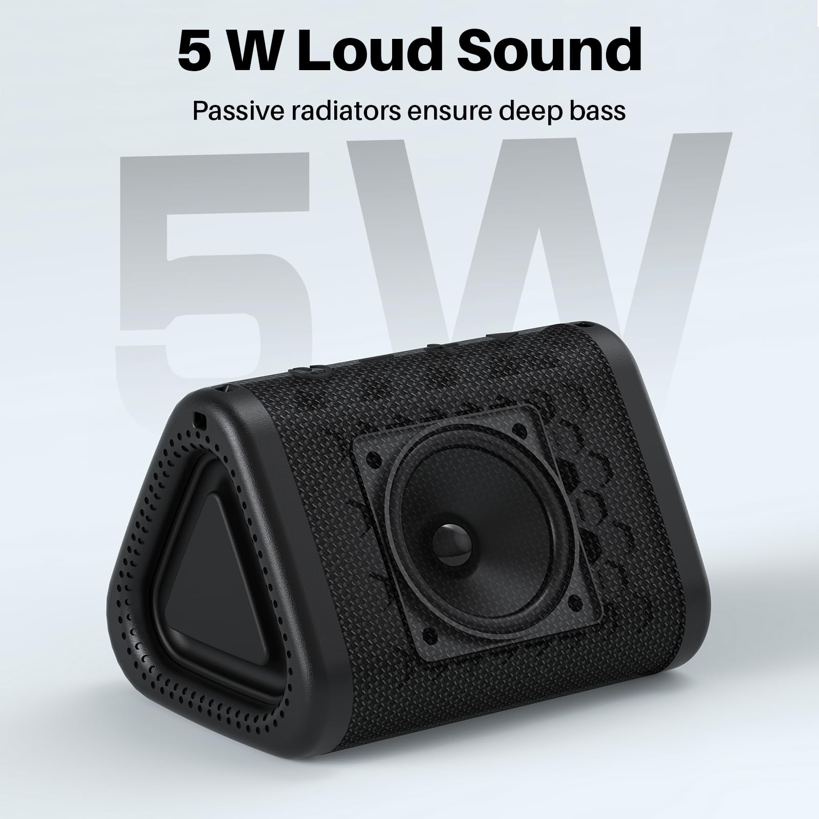 Bobtot Portable Bluetooth Speaker, Ipx7 Mini Speaker, Loud And Stereo Sound With Bass, 15H Playing Time, Tws Pairing For Travel,