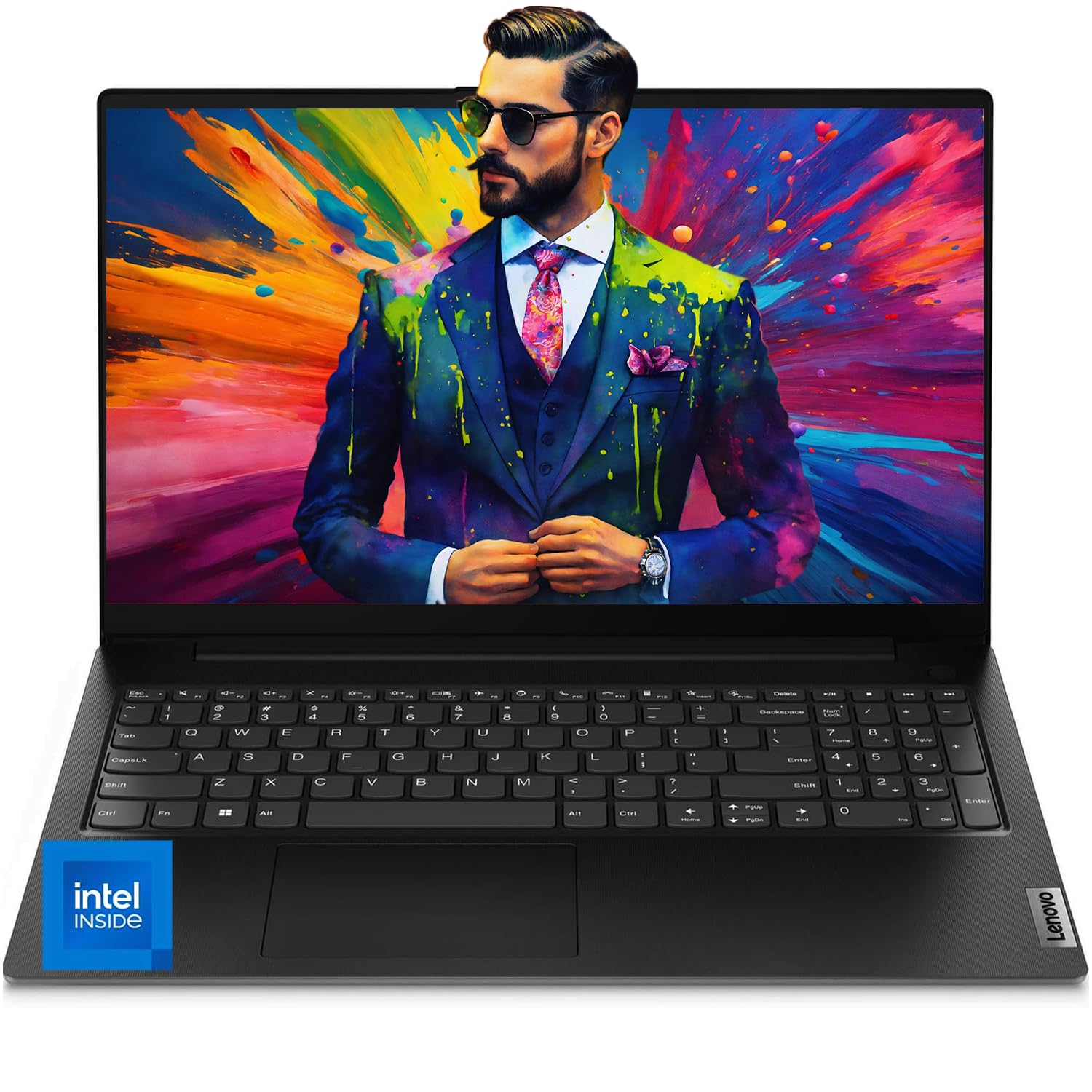 Lenovo 15.6 Laptop, Intel Dual-core Processor, 16GB Memory, 1TB PCIe SSD, 15.6 FHD (1920 x 1080) Anti-Glare Display, HDMI, Ether