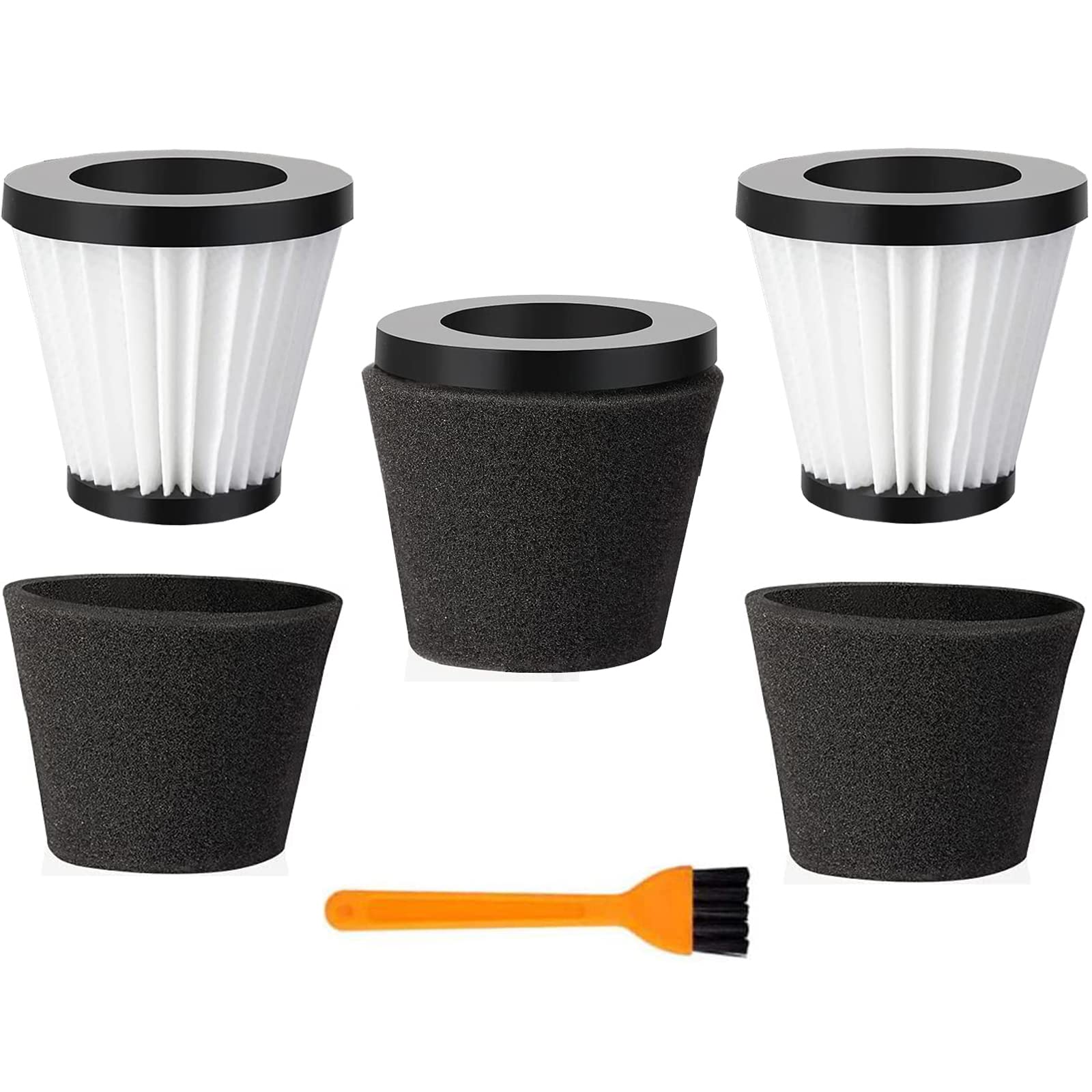 Replacement Scorpion Handheld Vacuum Cleaner Filter With Brush Compatible With Dirt Devil Scorpion Handheld Vacuum Cleaner Style