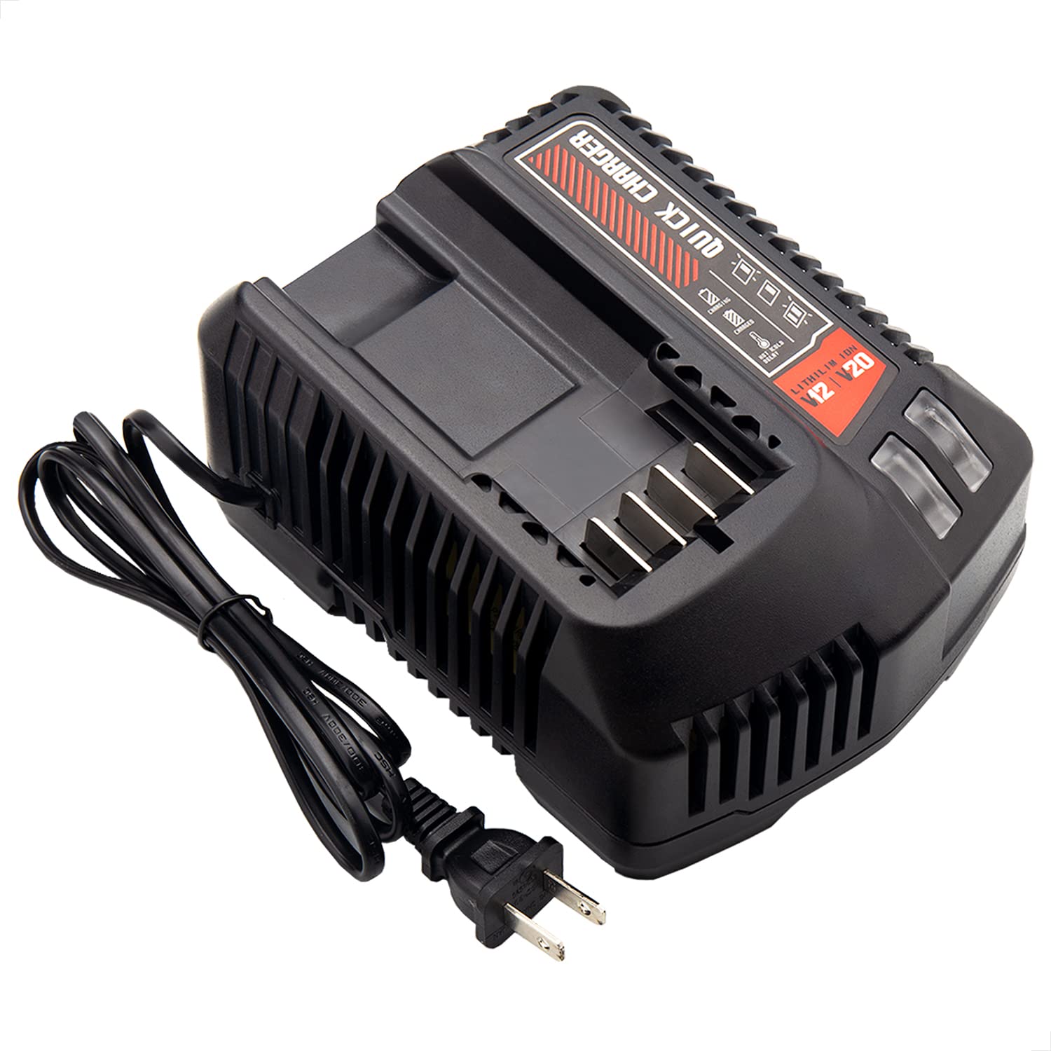 20V Max Battery Charger Replacement For Craftsman Cmcb104,Compatible With Lithium Batteries Cmcb101 Cmcb204 Cmcb202 Cmcb201 Cmcb