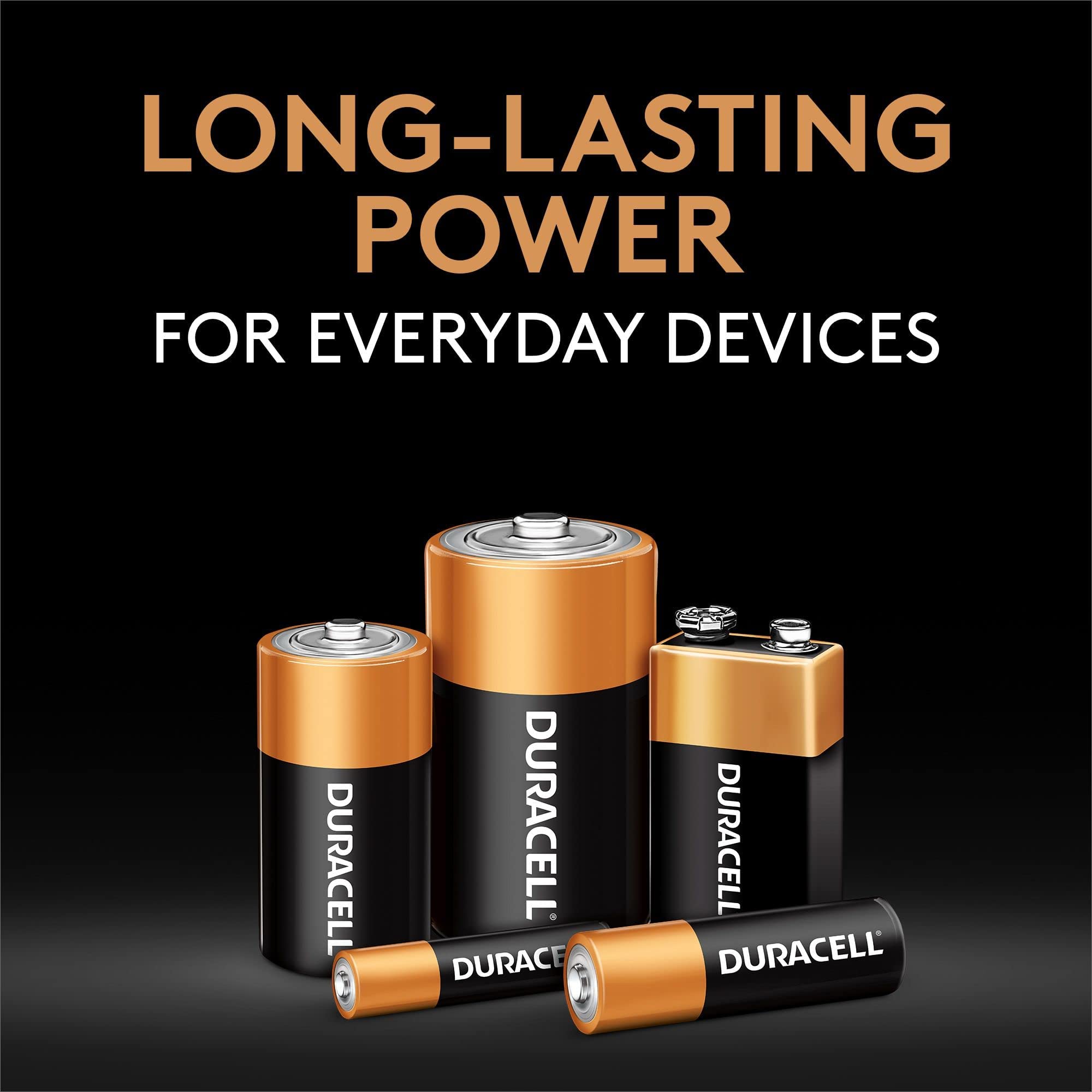 Duracell Coppertop Alkaline Batteries C 4 Ea