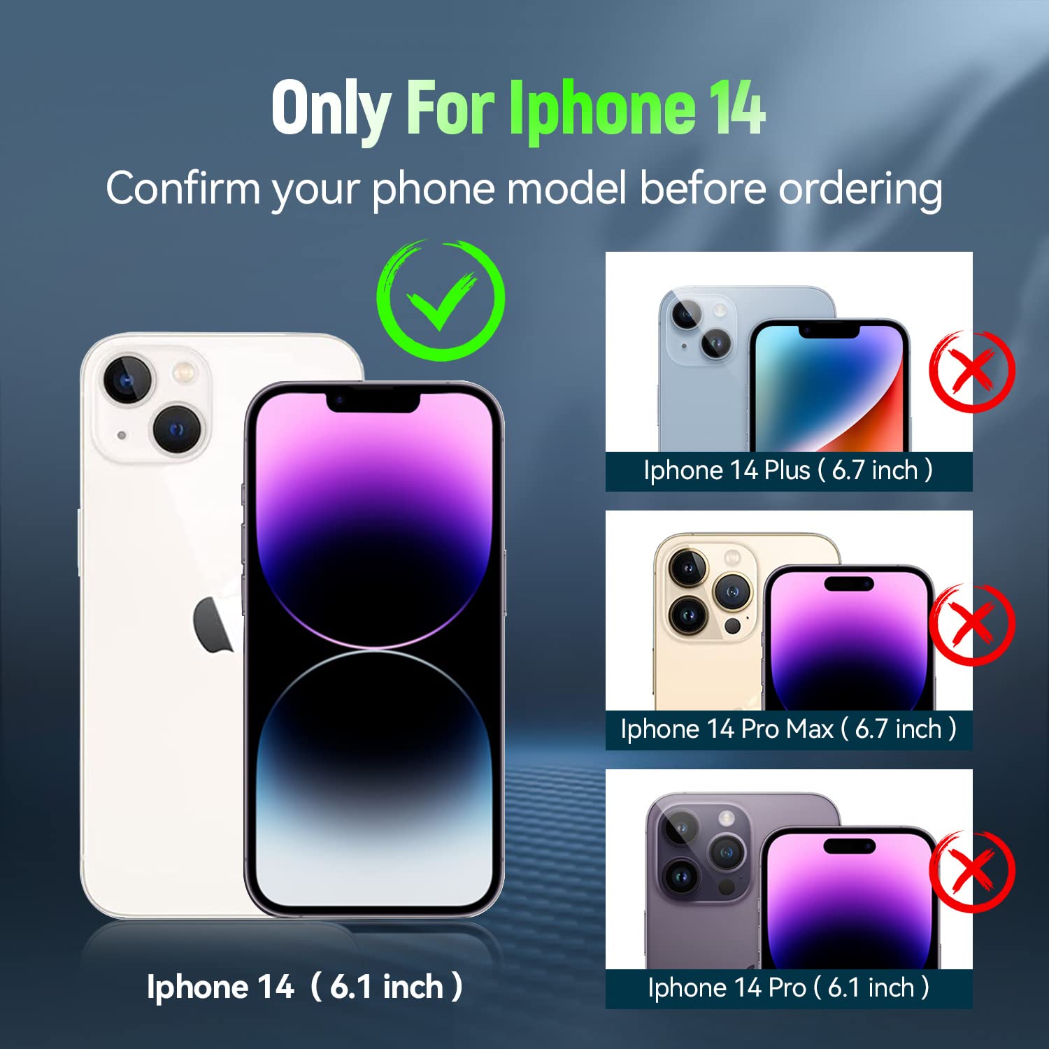 Addit Case For Iphone 14 Phone Case Iphone 14 Case, With Kickstand Ring, Support Magnet Car Mount, Military Grade, Heavy Duty, F