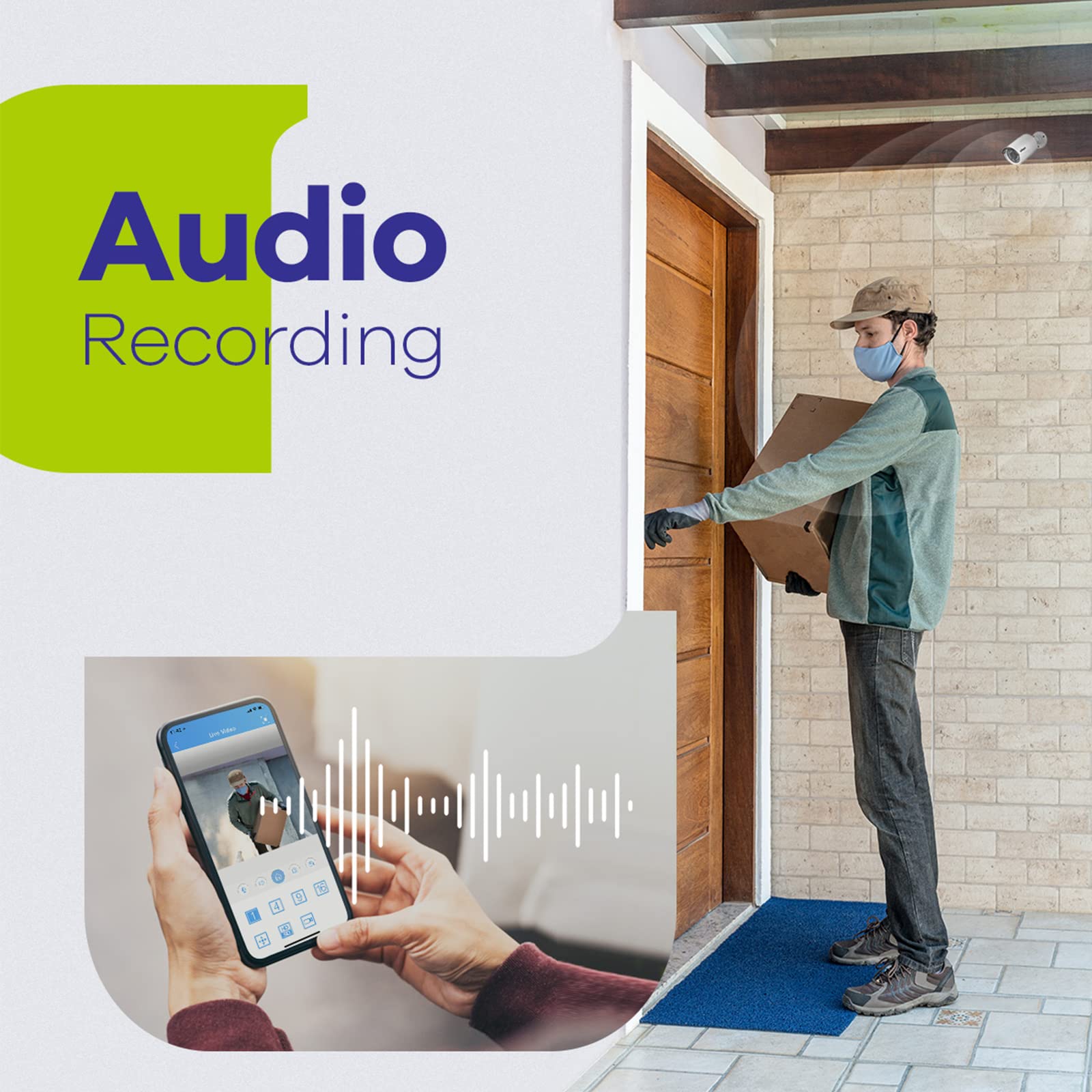 Sannce 8Ch 4K Poe Home Security Camera System, 4Pcs Wired 3Mp Outdoor Poe Cameras, 3Mp 8 Channel Nvr Security System With 1Tb Hdd For 24/7 Recording, Smart Playback, Instant Email Alert With Images