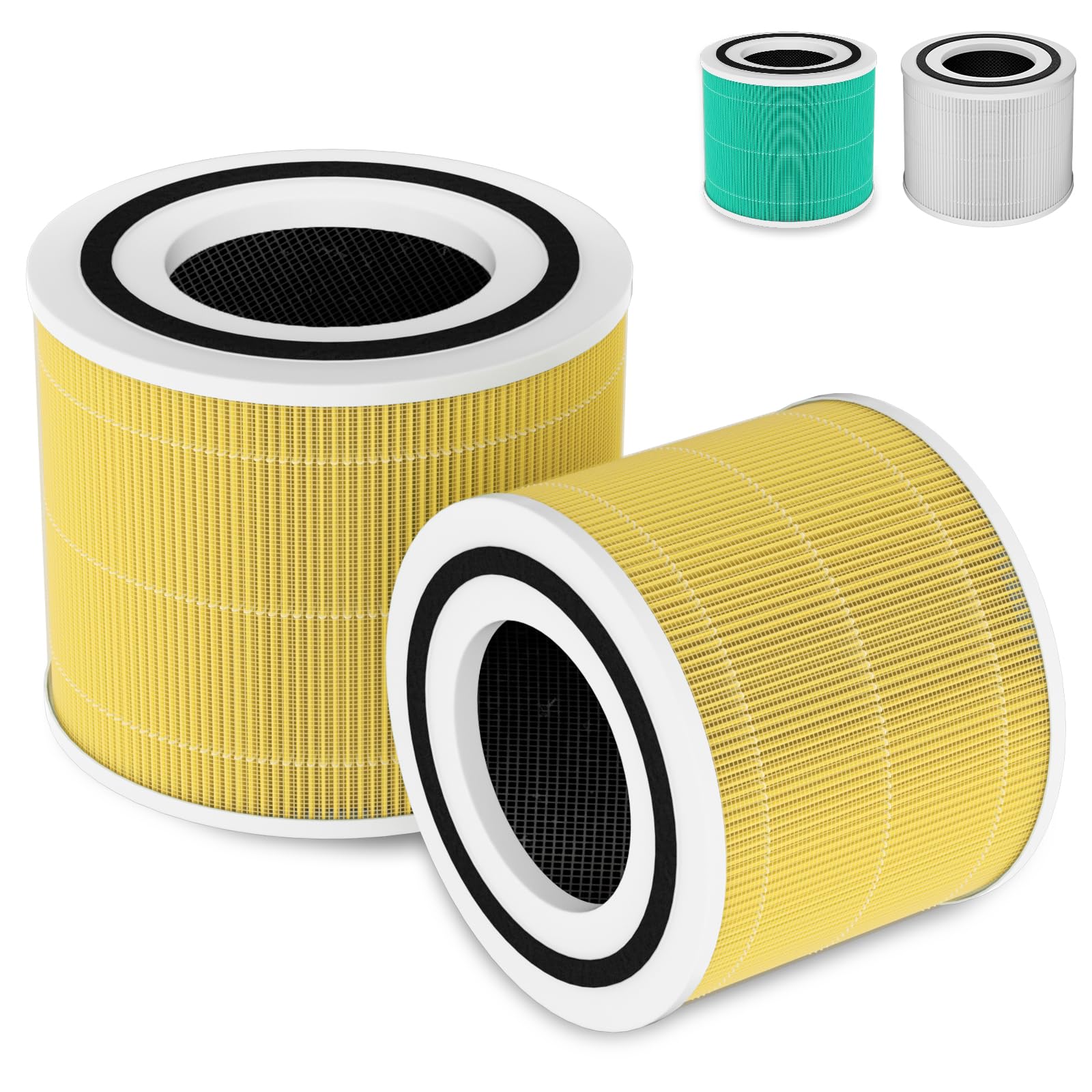 2 Pack True Hepa 14 240 Pet Care Replacement Filter Fit For Puroair 240 Air Puri Fier. For Puroair Hepa 14 Air Puri Fier Filter