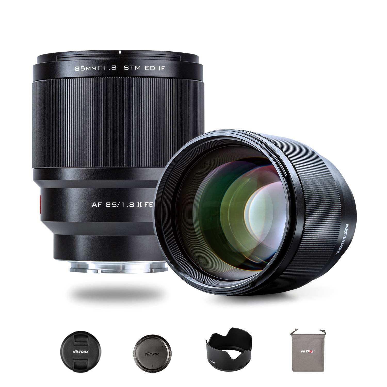 Viltrox 85Mm F1.8 Mark Ii Auto Focus Full Frame Lens For Sony E Mount, Stm Large Aperture Medium Telephoto Portrait Fixed Focus