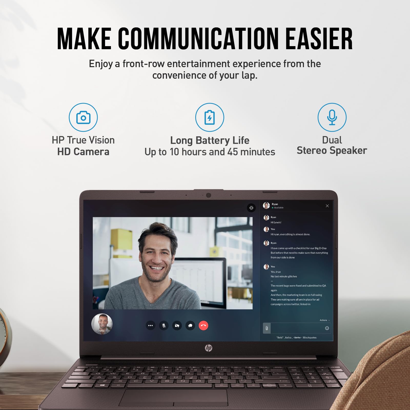 Hp 15.6 Laptop Computer, 15.6 Inch Hd Display, Intel Pentium Silver N5030, 16Gb Ram, 512Gb Ssd, 1 Year Office 365, Windows 11, L