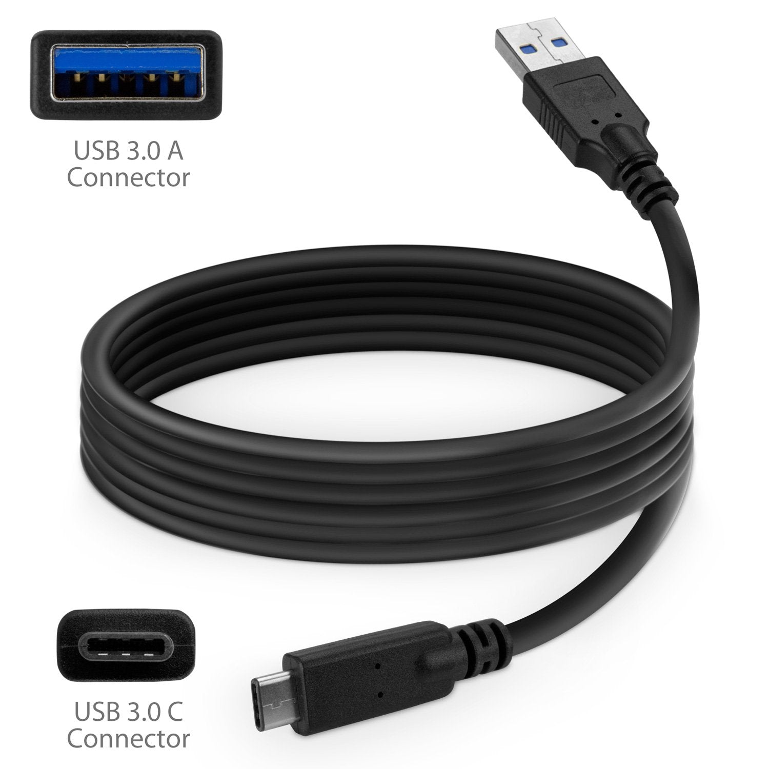 Boxwave Cable Compatible With Clover Flex (Cable Directsync   Usb 3.0 A To Usb 3.1 Type C, Usb C Charge And Sync Cable For Clove