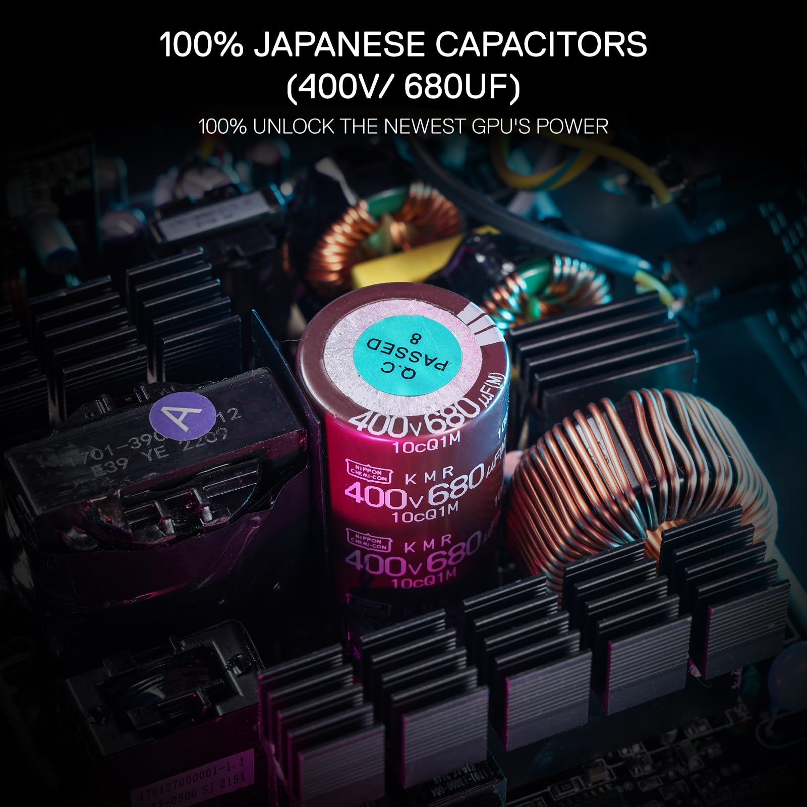 Redragon Rgms-850W Pro 80+ Gold 850 Watt Power Supply W/Upgraded Atx 3.1 & Pcie 5.1 Fully Modular, Compact 150Mm Size, Smart Eco