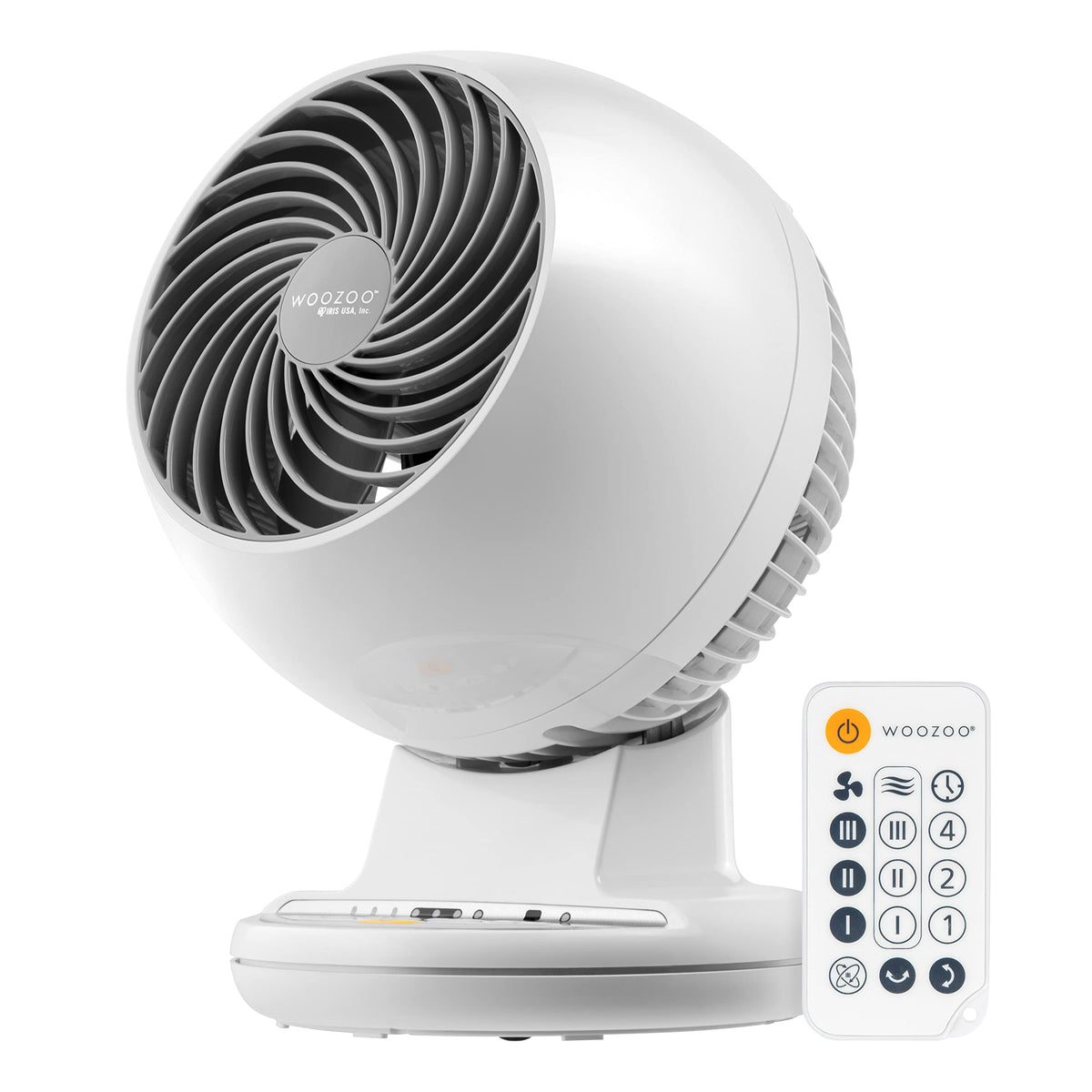 Iris Usa Woozoo Oscillating Fan, Vortex Fan, Remote Equipped 7 In 1 Fa ...