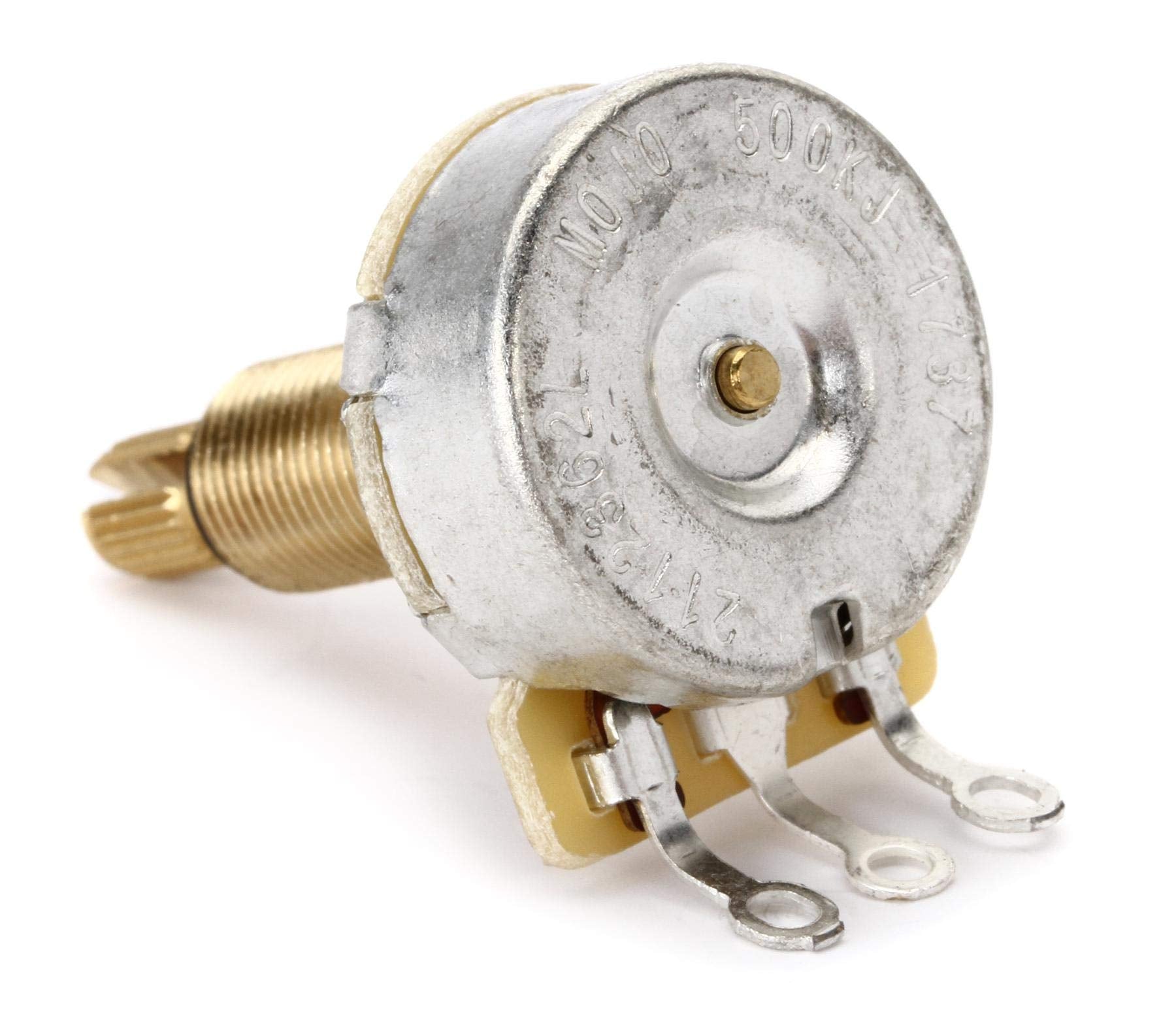 Mojotone Vintage Taper Cts 500K Long/Split Shaft Guitar Potentiometer   Set Of 4