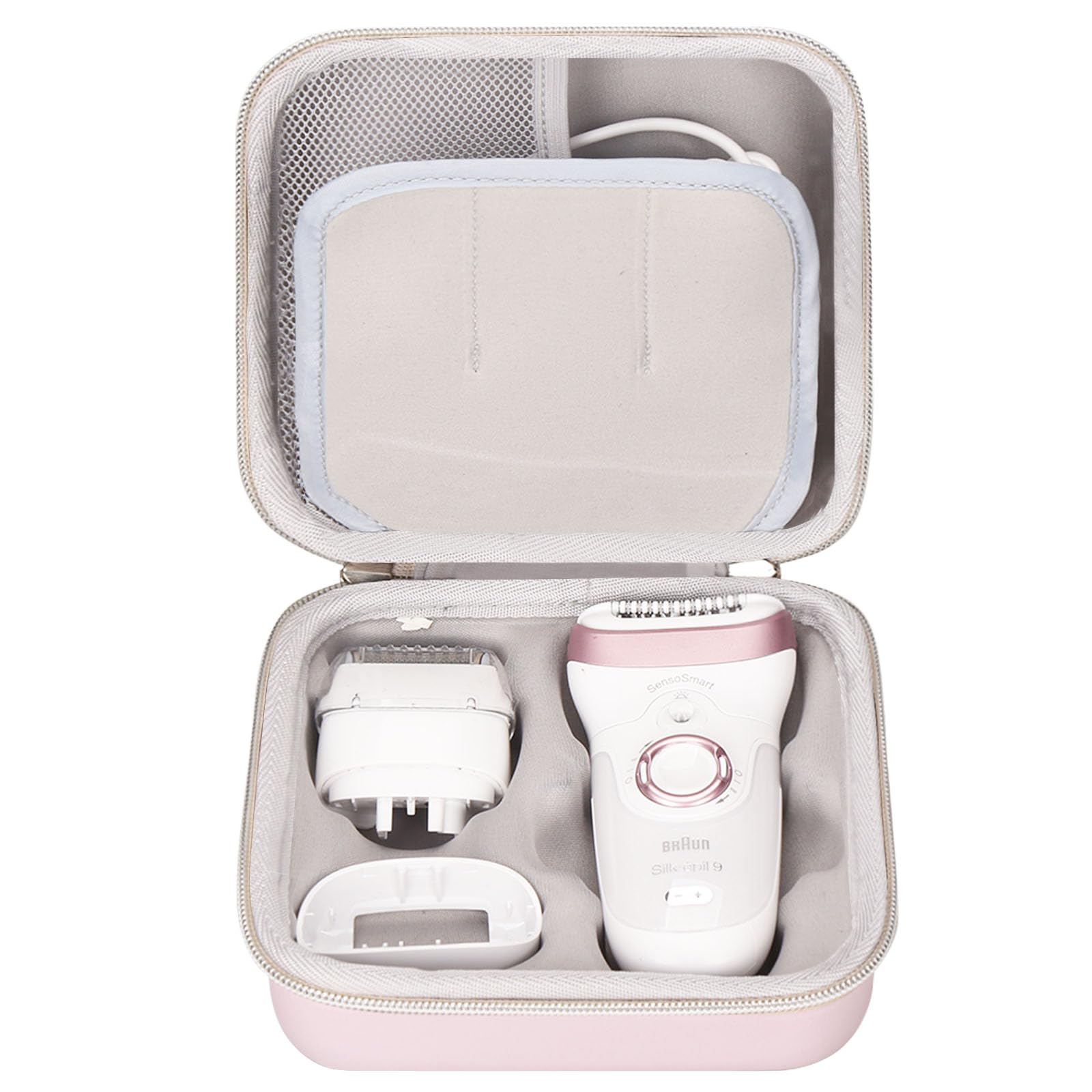 Fblfobeli Eva Hard Storage Carry Case Compatible With Braun Silk   Pil 9 9 890/Silk   Pil 9 9 720/Silk   Pil 9 9 880 Epilator Fa