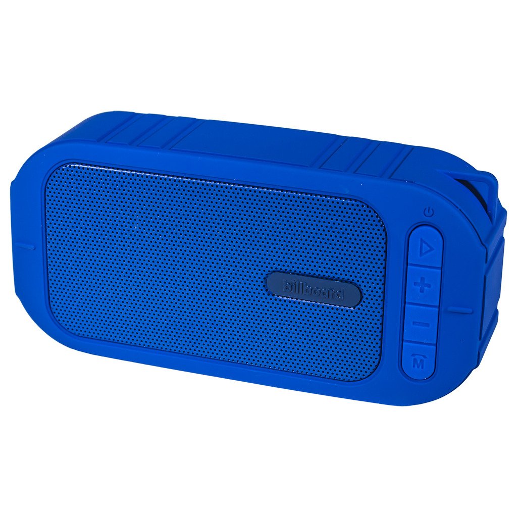 Billboard Bb733 Water Resistant Bluetooth Wireless Speaker With Enhanced Bass   Blue