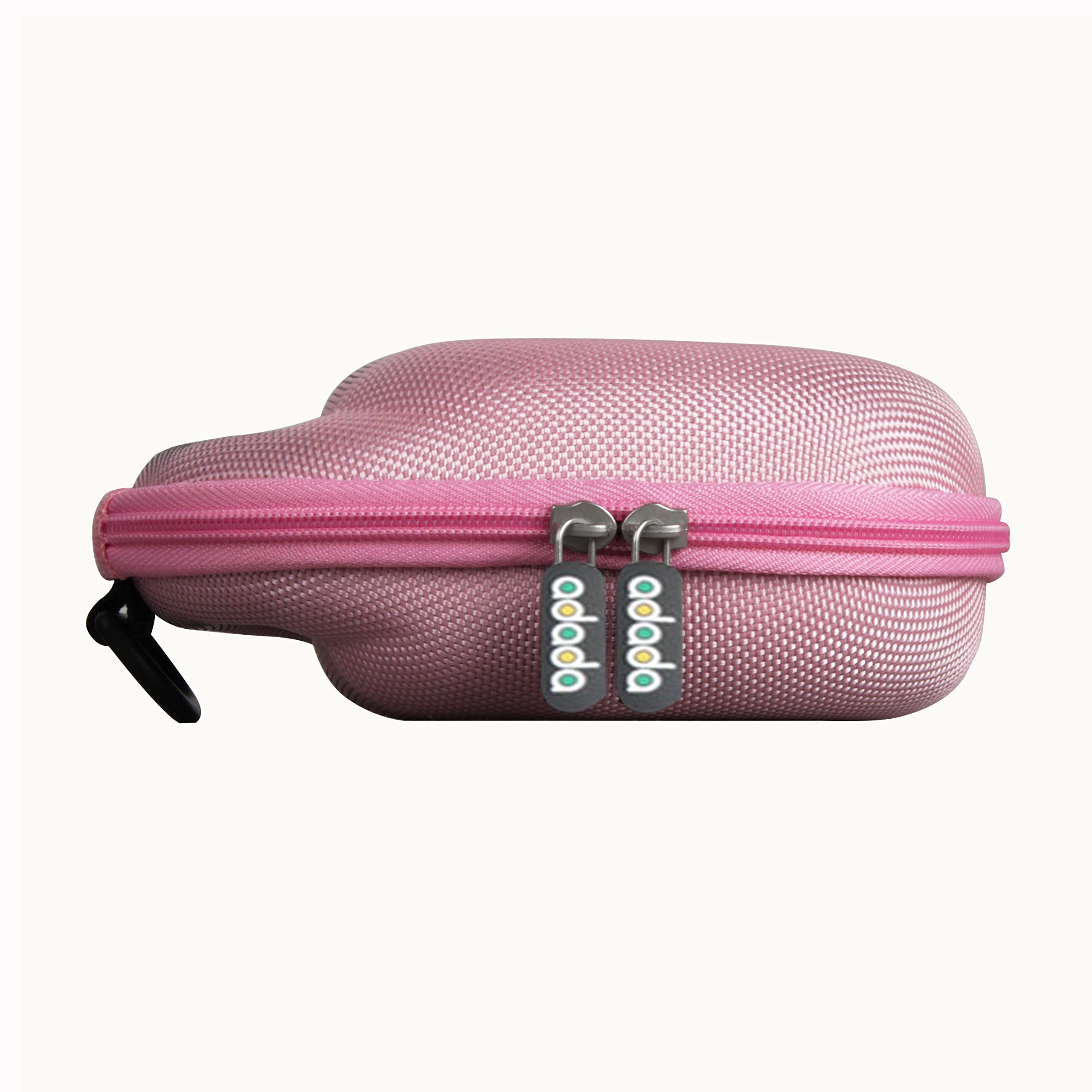 Adada Hard Travel Case For Jbl Clip 4/Jbl Clip 5   Portable Mini Bluetooth Speaker (Pink)