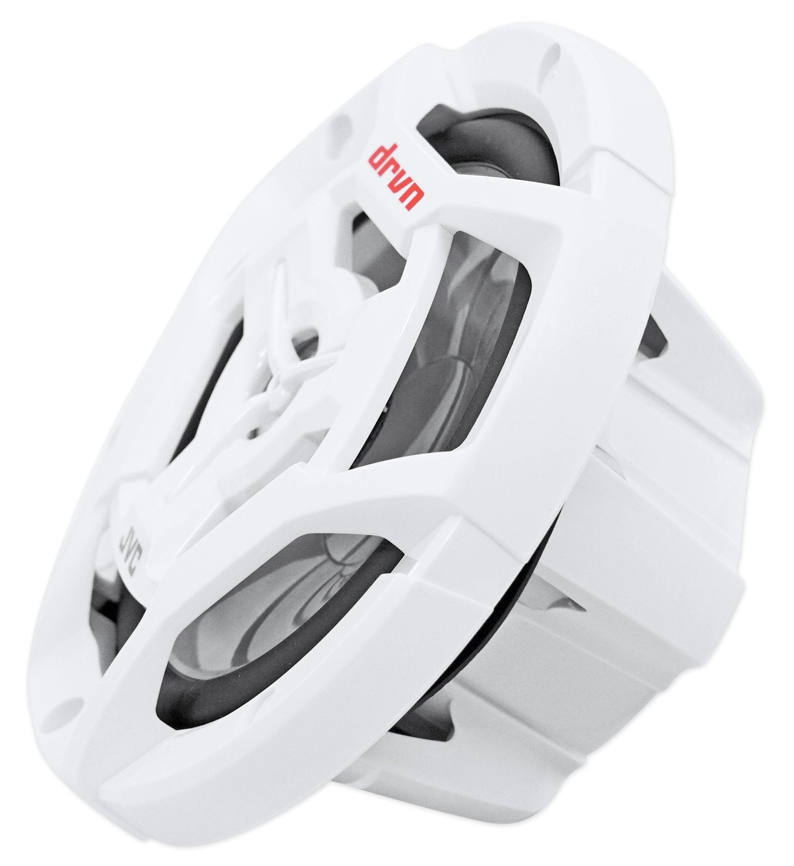 (4) Jvc Cs Dr6201Mw 6.5'' 600 Watt 2 Way Coaxial Marine Waterproof Boat Speakers