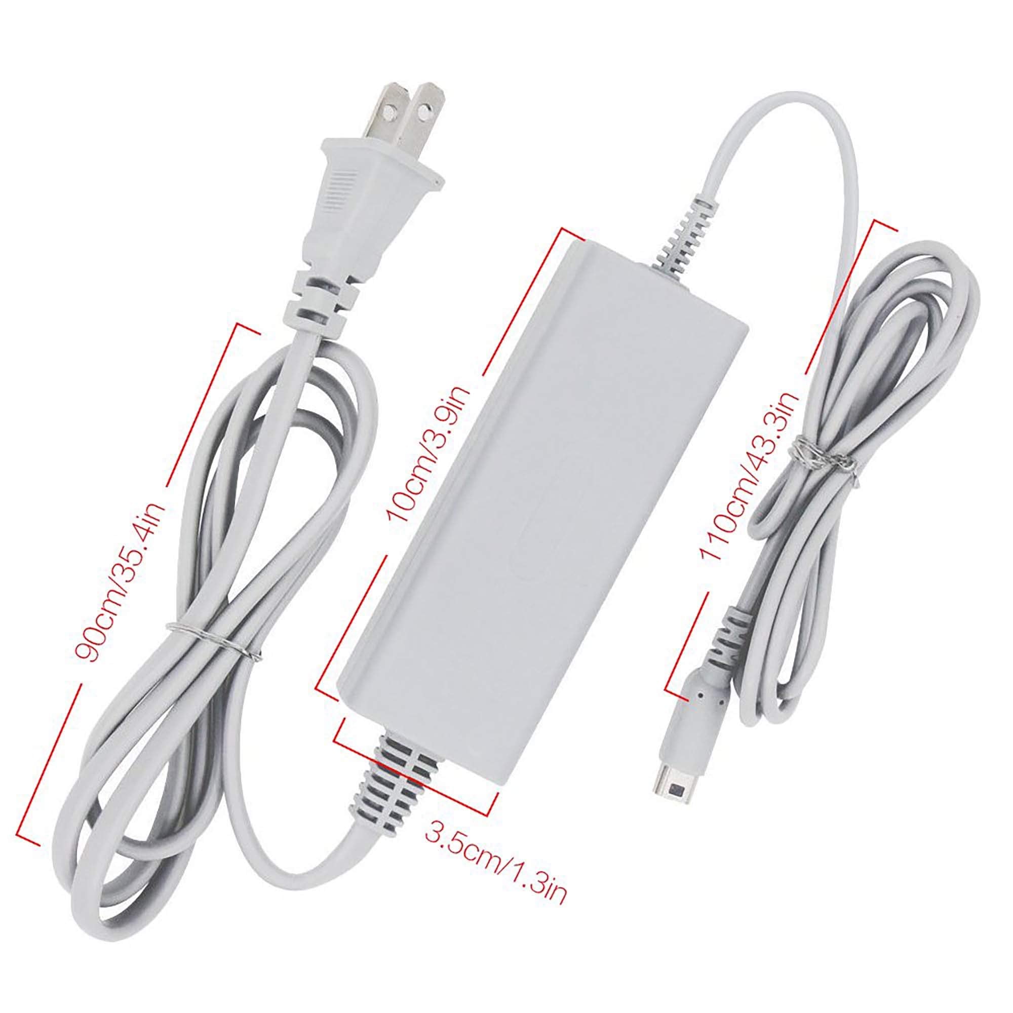 Charger For Wii U Gamepad, Ac Power Adapter Charger For Nintendo Wii U Gamepad Remote Controller