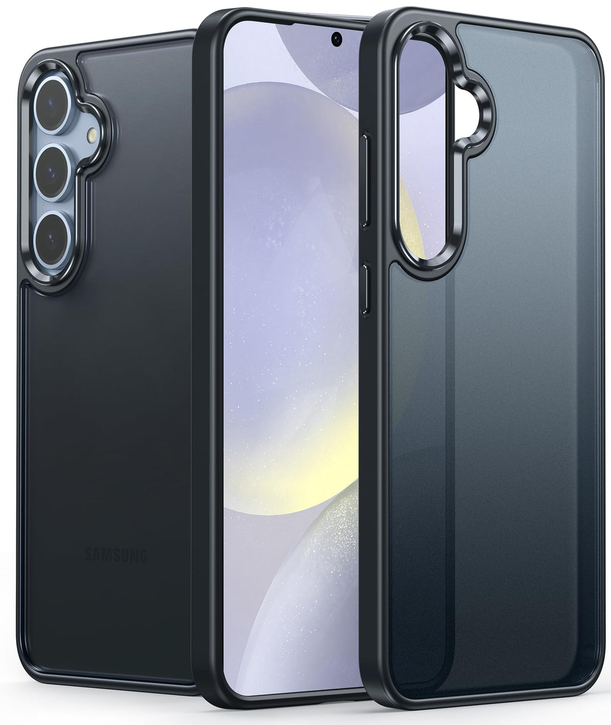 Fntcase For Samsung Galaxy S24 Plus Case: Military Shockproof Matte Back Slim Protective Phone Cover, Heavy Duty Drop Protection