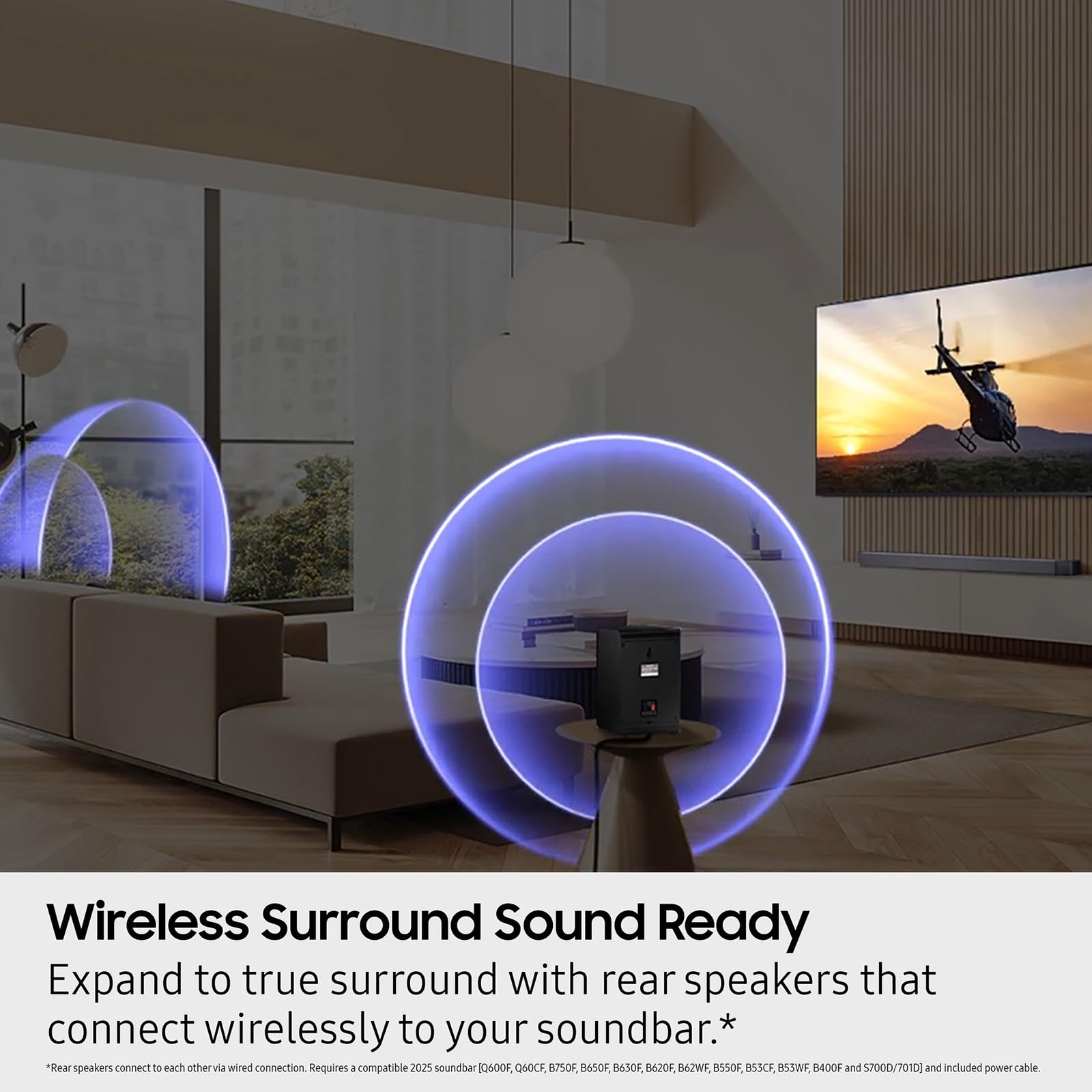 Samsung 9250S Wireless Rear Speaker Kit, Black (Swa-9250S/Za, 2025)