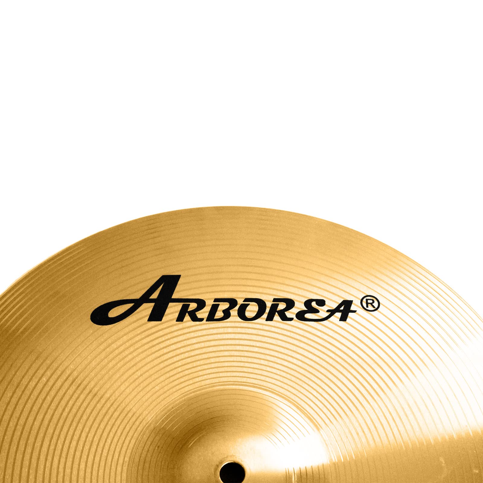 Arborea Cymbal Crash Cymbal Hero Brilliant Finish Bright Sound 16 Inch Drum Cymbal For Practice (16''Crash)