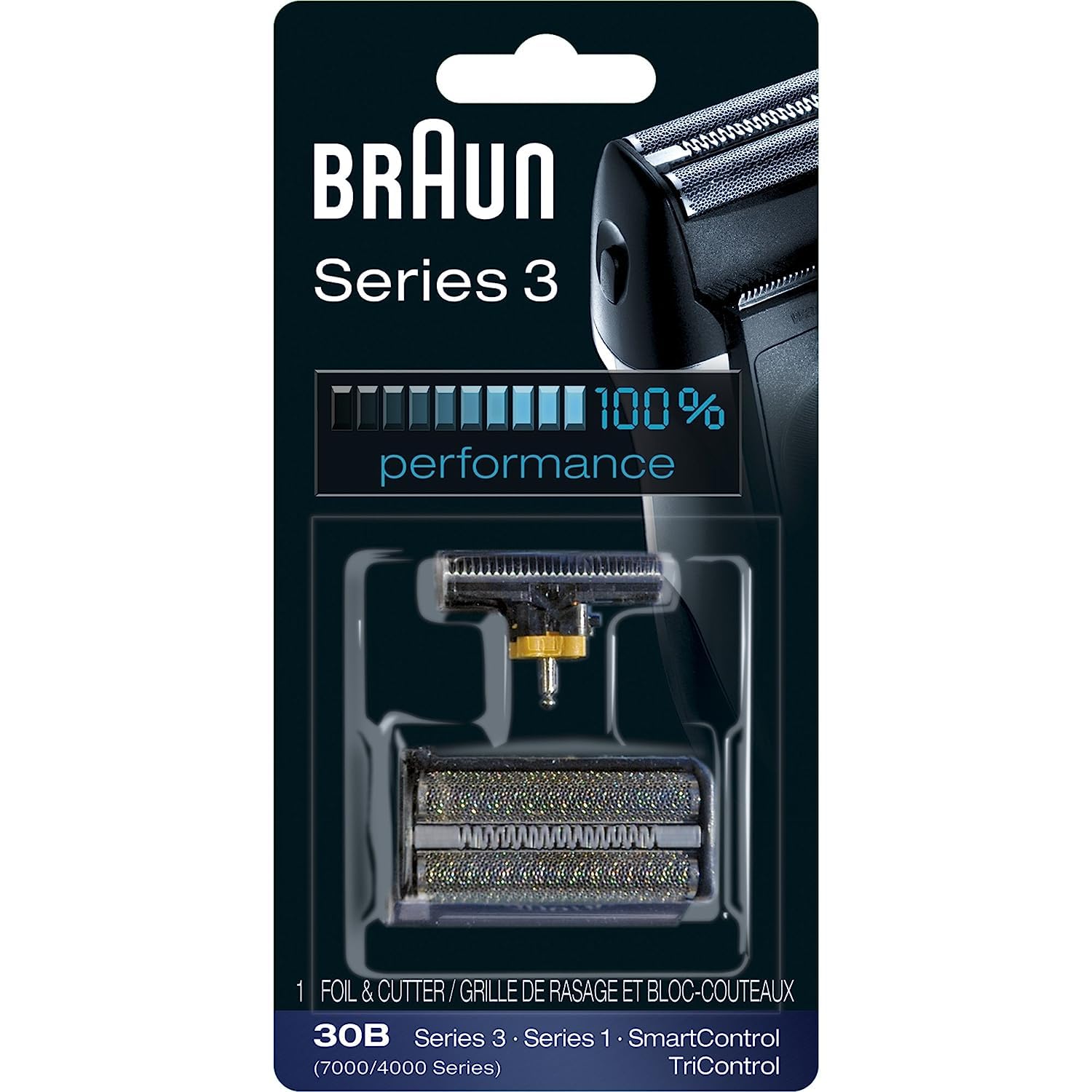 Braun Series 3 Old Generation Electric Shaver Replacement Head   30B   Compatible With Electric Razors Smartcontrol, Tricontrol,