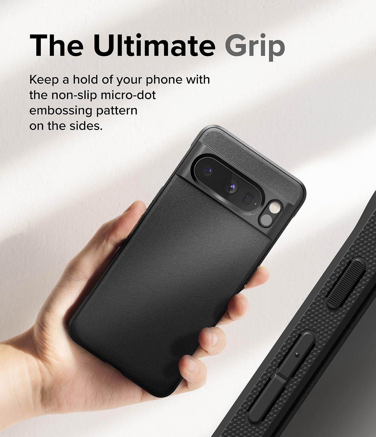 Ringke Onyx [Feels Good In The Hand] Designed For Google Pixel 8 Pro Case, Anti Fingerprint Technology Prevents Oily Smudges Non