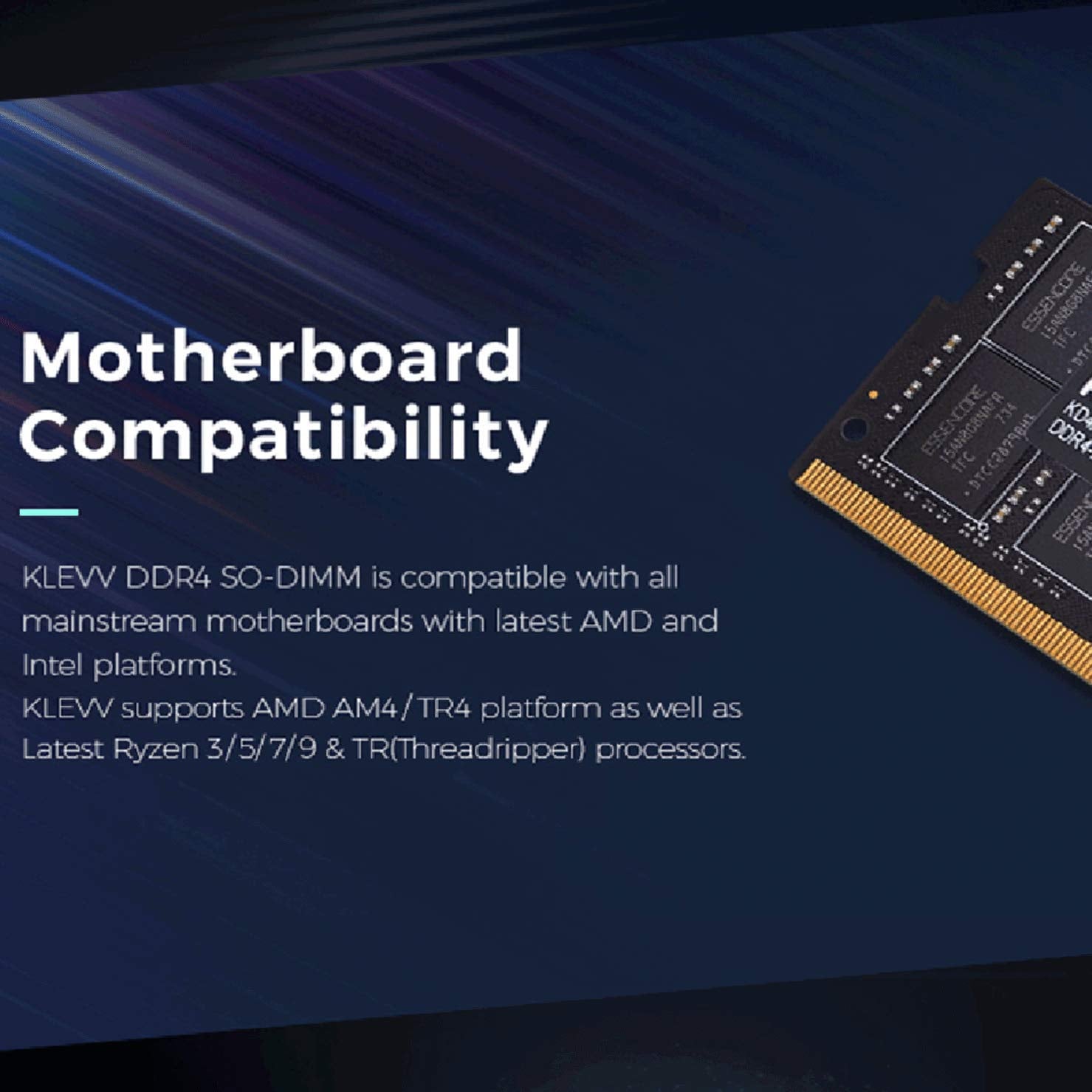 Klevv Ddr4 16Gb (1X16Gb) 3200Mhz Cl22 1.2V Sodimm Laptop Ram Memory Sk Hynix Chip (Kd4Agsa80 32N220A)