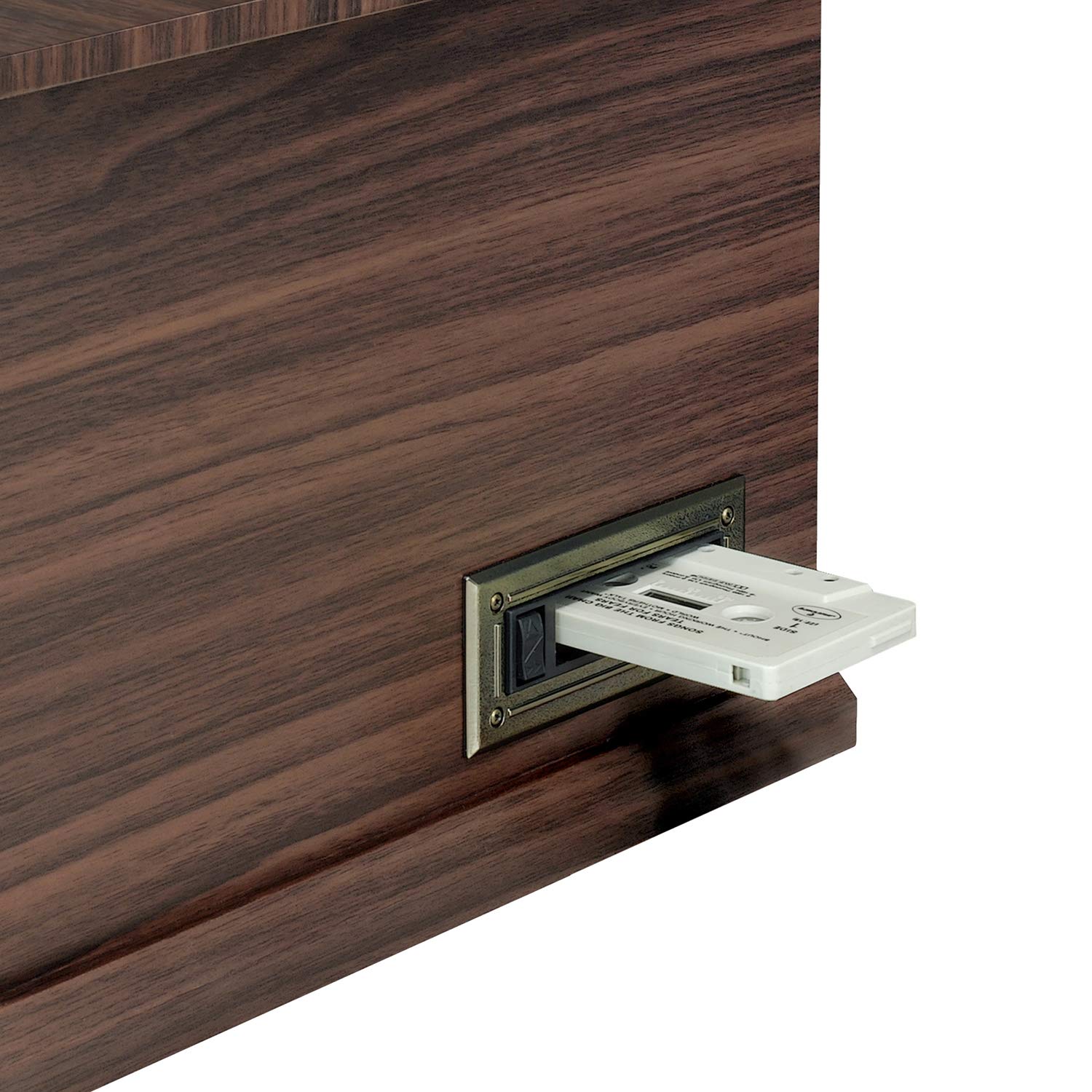 Victrola Nostalgic 6 In 1 Bluetooth Record Player & Multimedia Center With Built In Speakers   3 Speed Turntable, Cd & Cassette