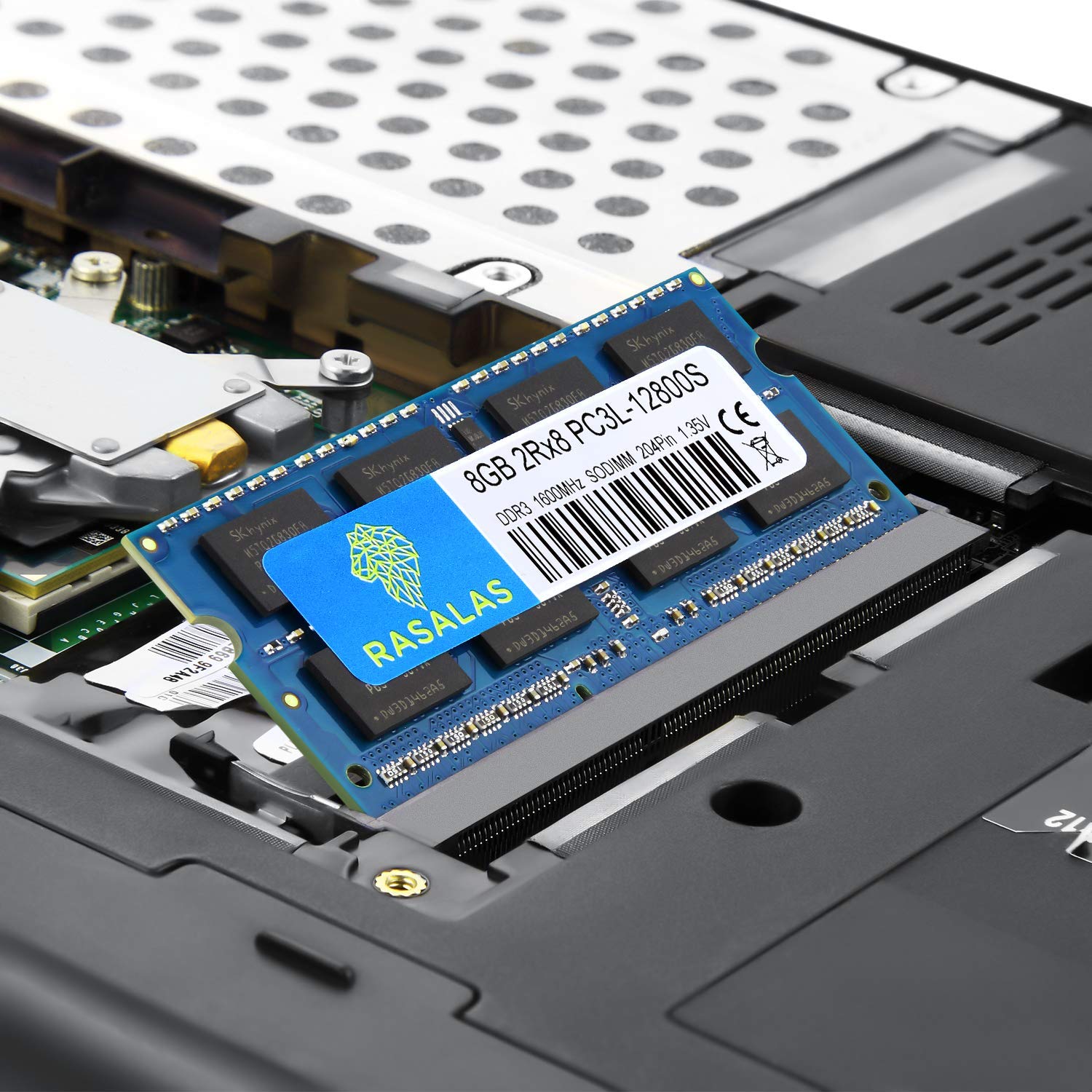 Rasalas 8Gb Pc3L 12800S Ddr3L 1600 Sodimm 1600Mhz Laptop Ram Ddr3L 1600 2Rx8 8Gb Ddr3 Laptop 12800S Pc3 1.35V 204 Pin Cl11 Dual Rank Ram