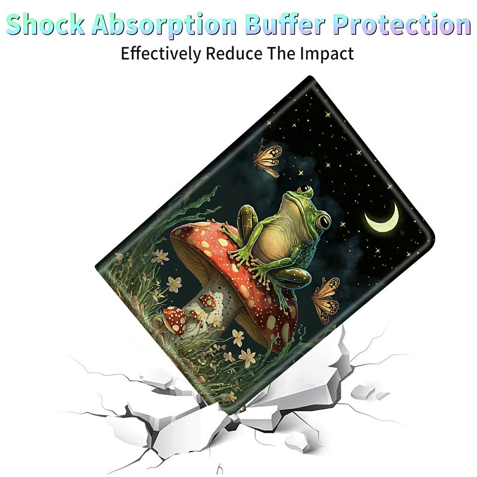 Rossy Case For 6'' All New Kindle 10Th Generation 2019 Release Slim Pu Leather Adjustable Stand Smart Cover With Auto Wake/Sleep