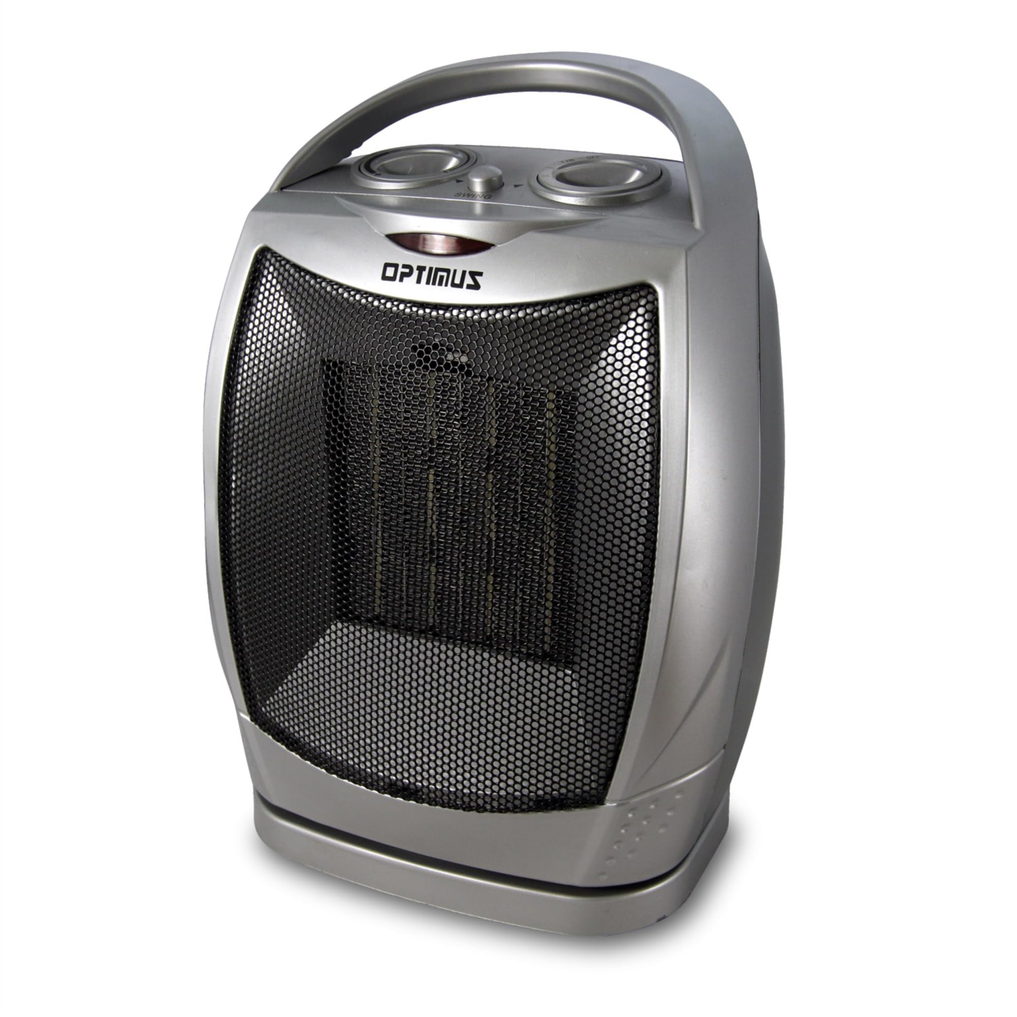 Optimus H 7247 Portable Oscillating Ceramic Heater With Thermostat