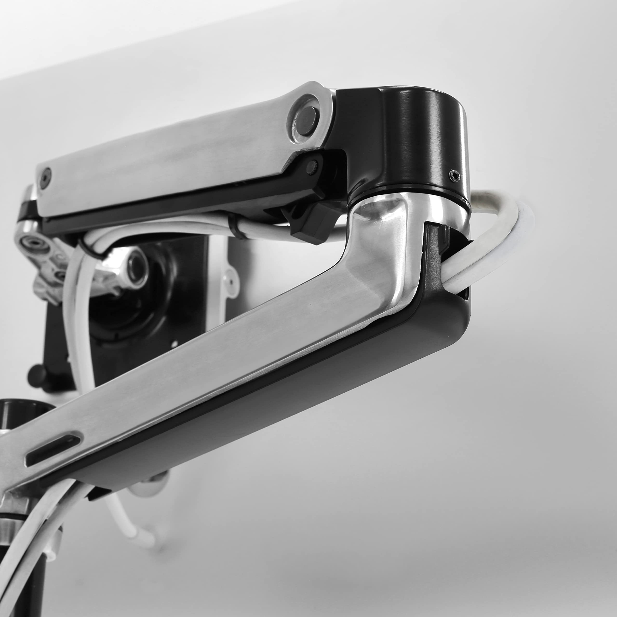 Ergotron � LX Monitor Arm Extension � Add on for LX Desk and LX Wall Monitor Arms, LX Keyboard Arm � Polished Aluminum