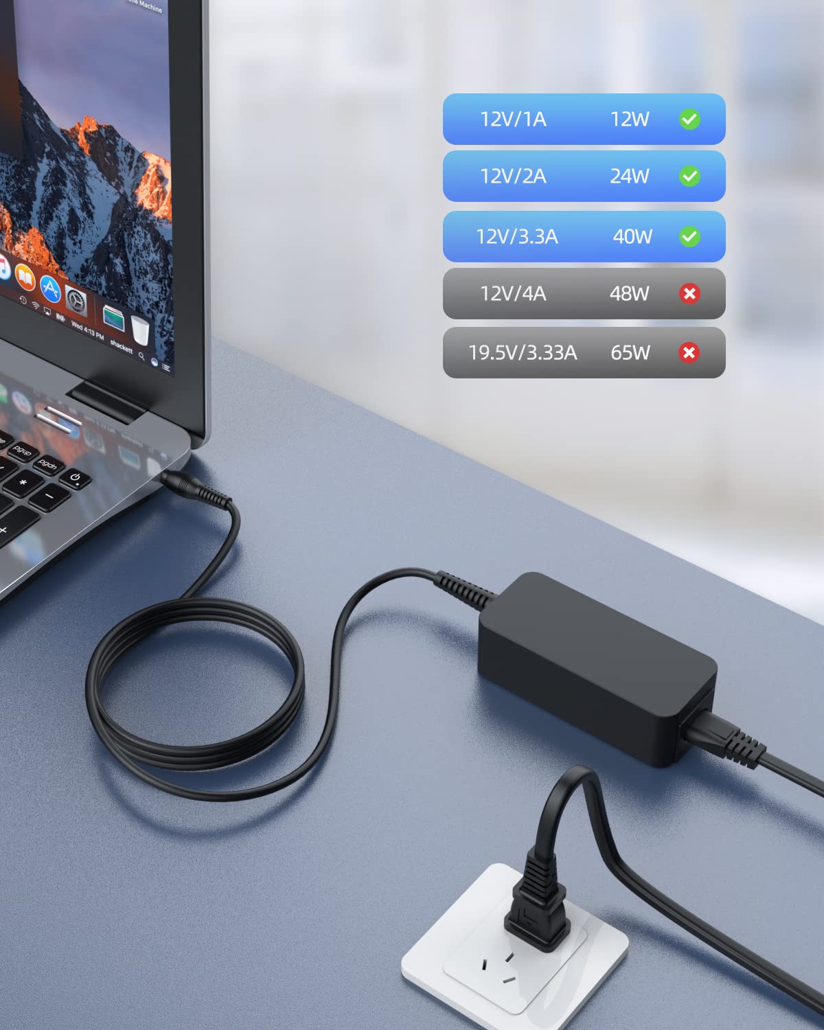 65W Ac Charger Fit For Dell Inspiron 3510 3511 3515 Vostro 3510 3515 Laptop Power Adapter Supply Cord