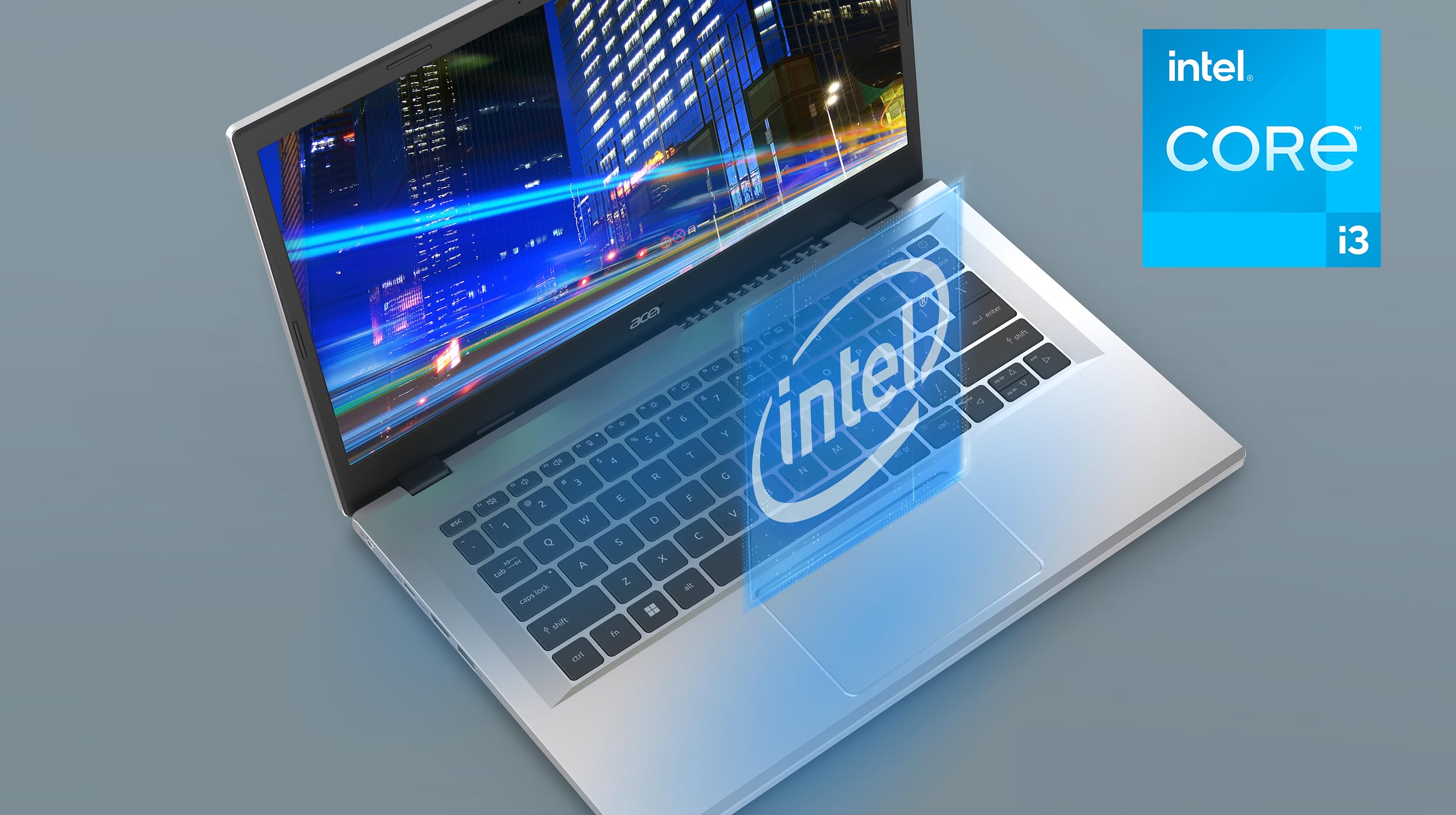 Acer Aspire 3 A314 36P 35Uu Slim Laptop | 14.0'' Full Hd Ips Display | Intel Core I3 N305 Processor | Intel Uhd Graphics | 8Gb L