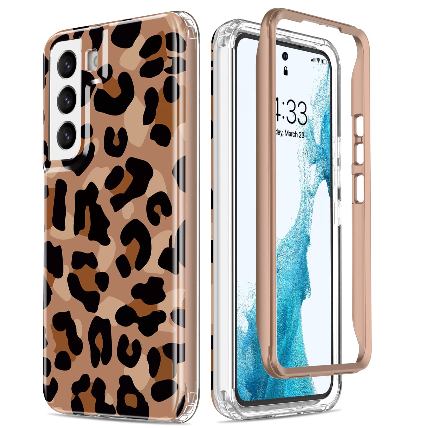 Esdot Compatible With Samsung Galaxy S22 Plus Case,Passing 21Ft Drop Test,With Fashionable Designs For Women Girls,Protective Ph