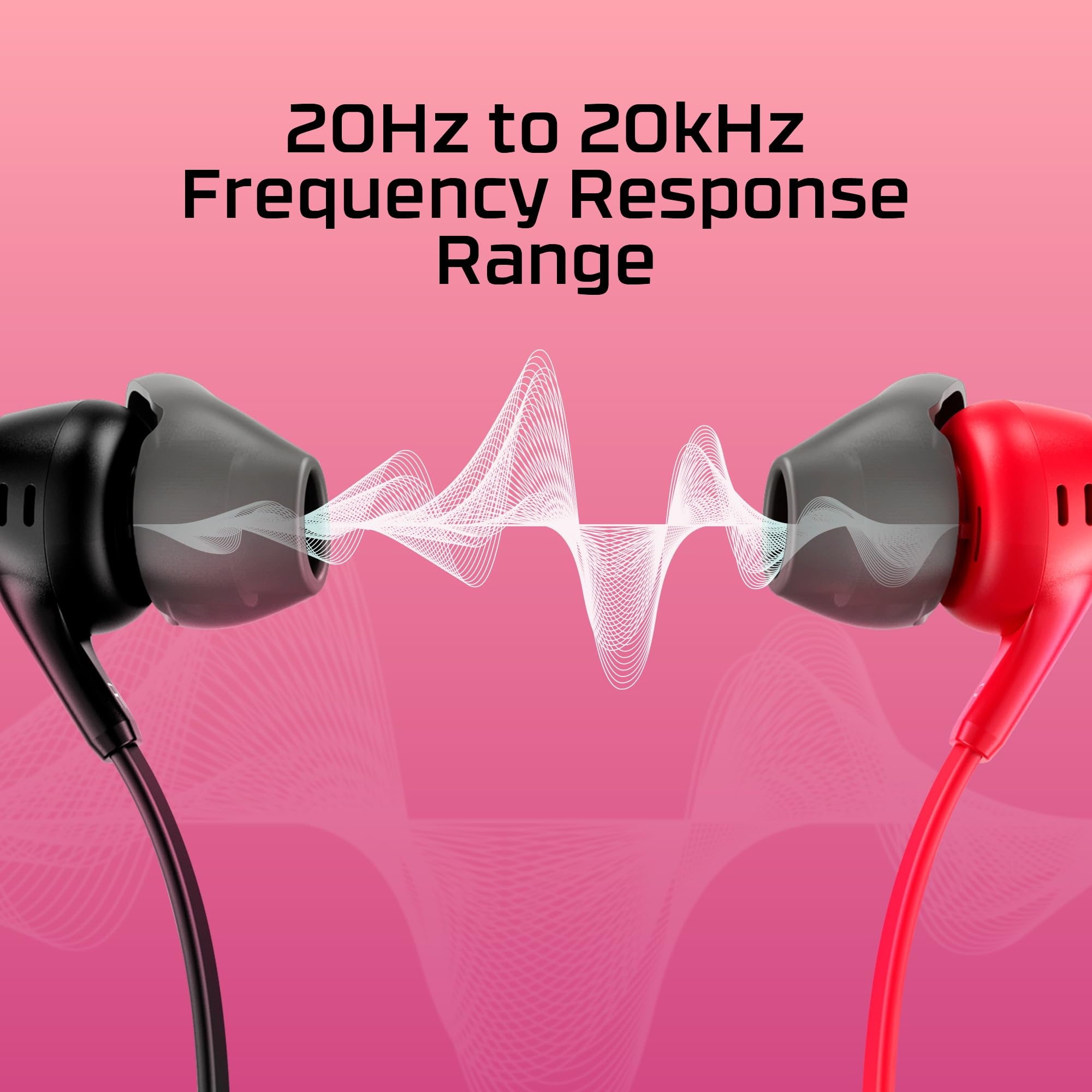 Hyperx Cloud Earbuds Ii - 14Mm Drivers, Four Eartips, Hard-Shell Carrying Case, Low-Profile 90 Plug, 3.5Mm Plug, Built-In Microp