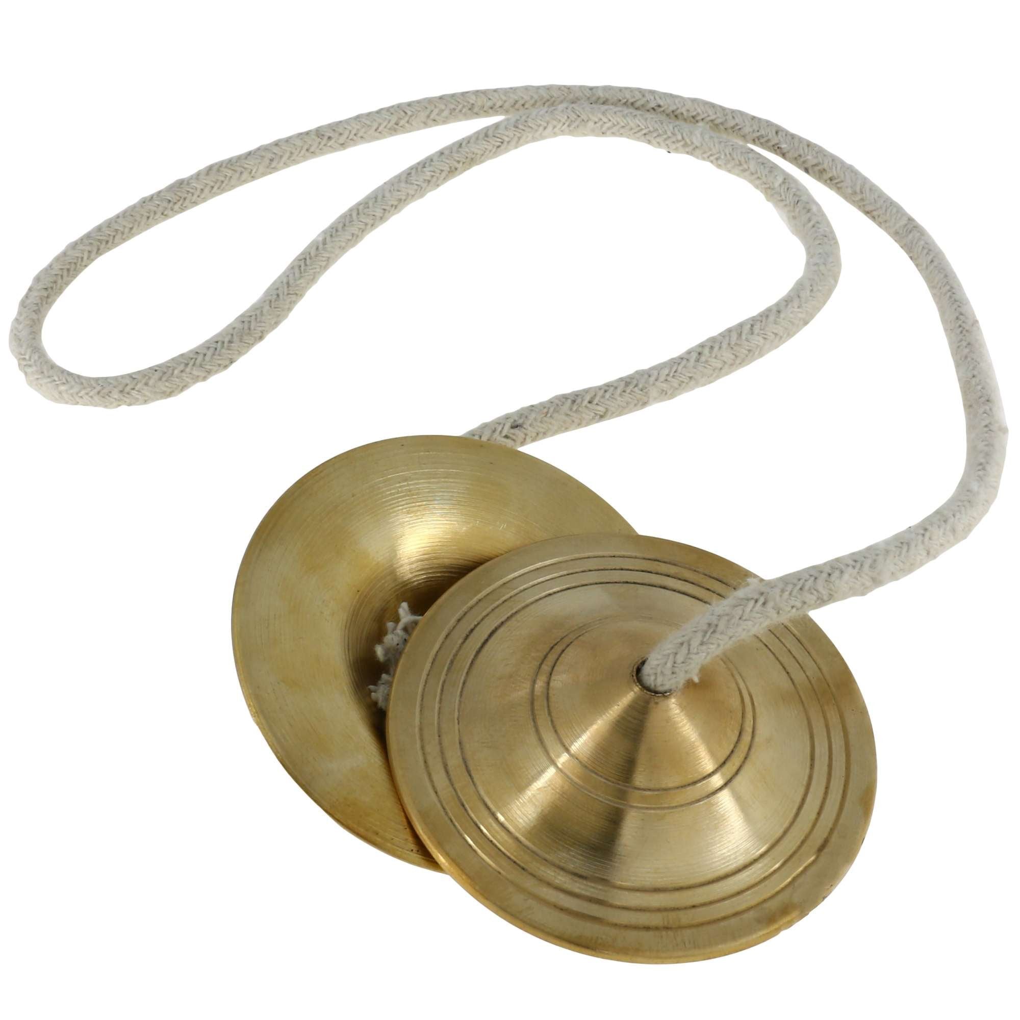 Traditional Musical Instruments Indian Manjeera Religious Small Dia 2 Inches