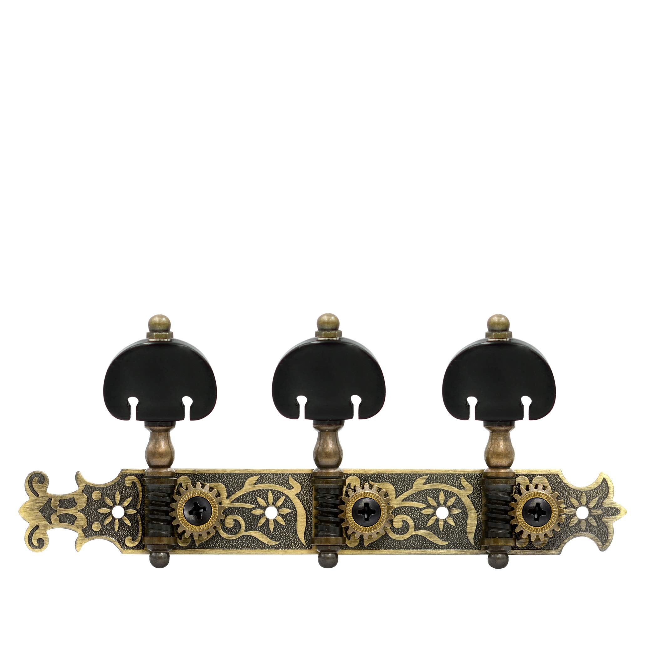 Dj200Ab P6B Tenor Classical Guitar Tuners Professional Tuning Key Pegs/Machine Heads For Classical Or Flamenco Guitar In Antique