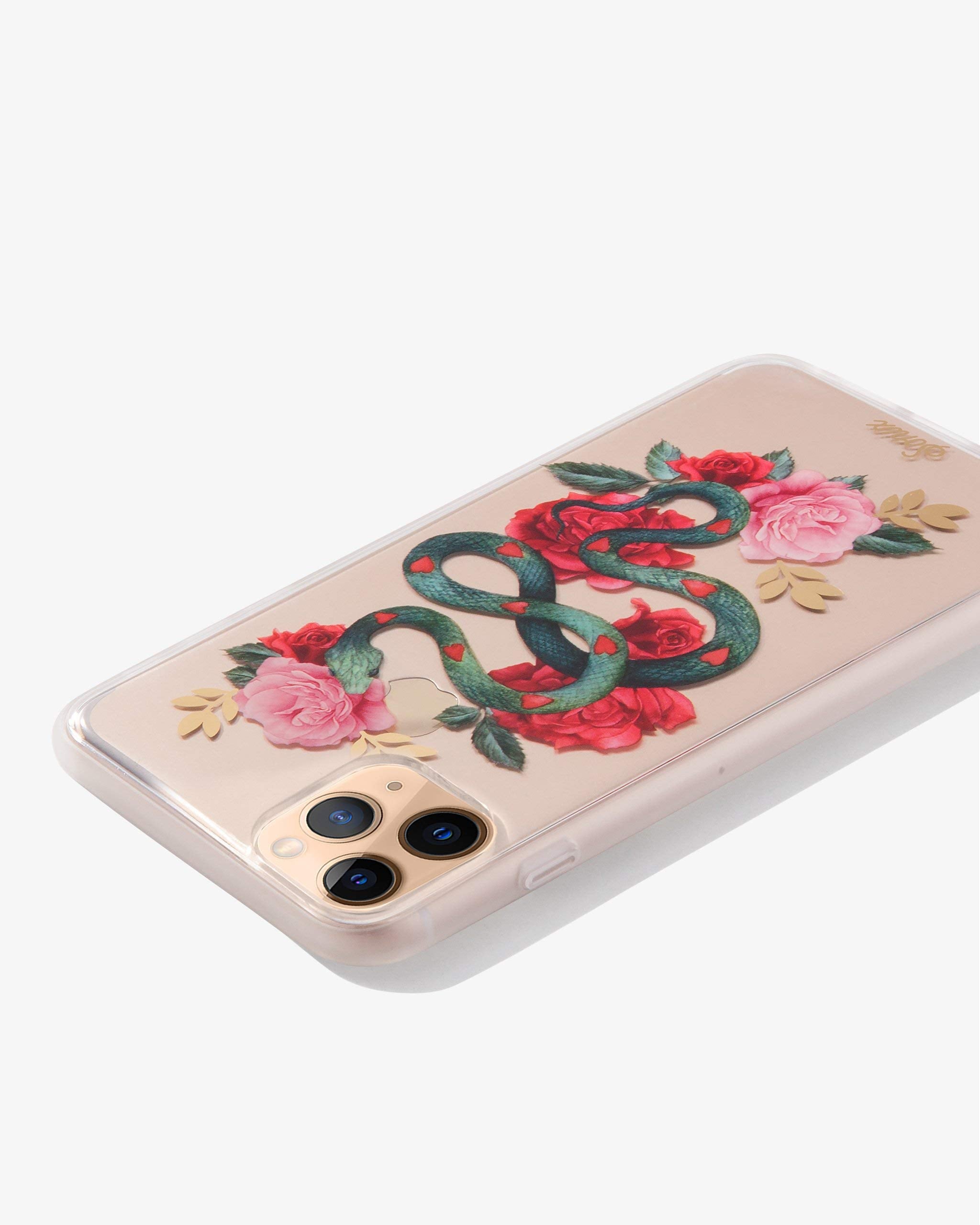 Sonix Cell Phone Case Protective Case For Apple Iphone 11 Pro (Clear - Snake Heart)