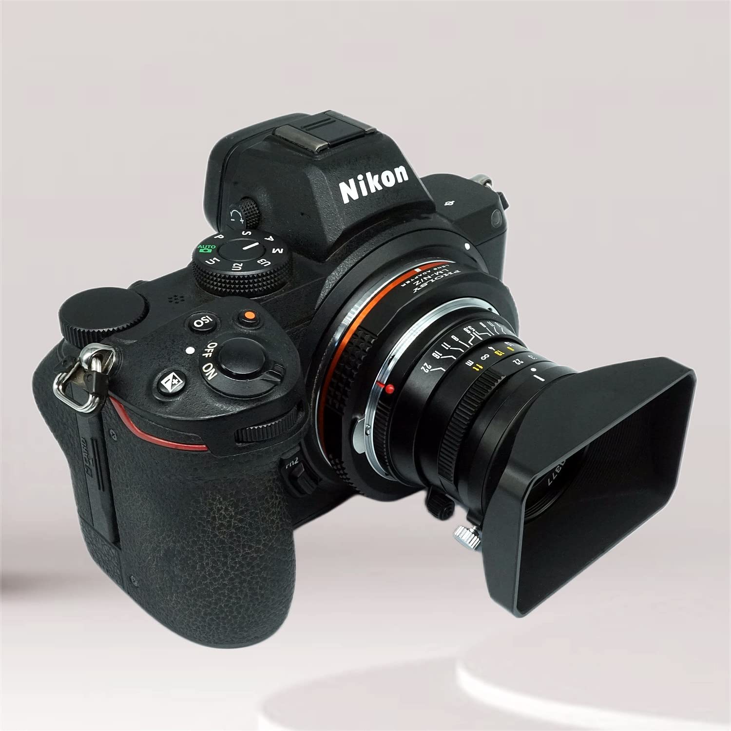 Pholsy Lens Mount Adapter Compatible With Leica M Lm, Zeiss Zm, Voigtlander Vm Mount Lens Compatible With Leica M To Nikon Z Mou