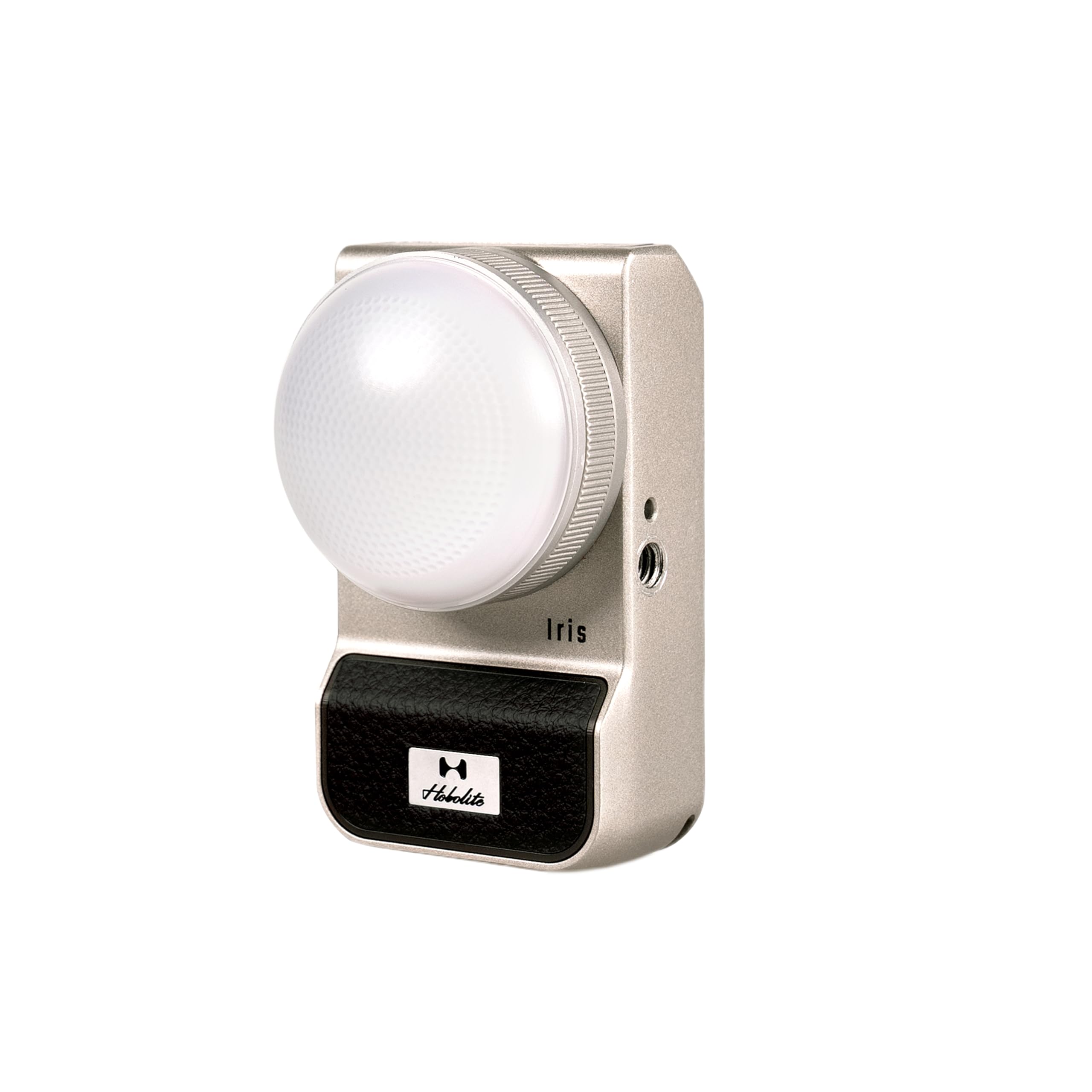 Hobolite Iris Led Video Light Standard Kit With Lcd Display, App Control, Adjustable Lens, Storage Pouch, Cri/Tlci 96+, 2700 650