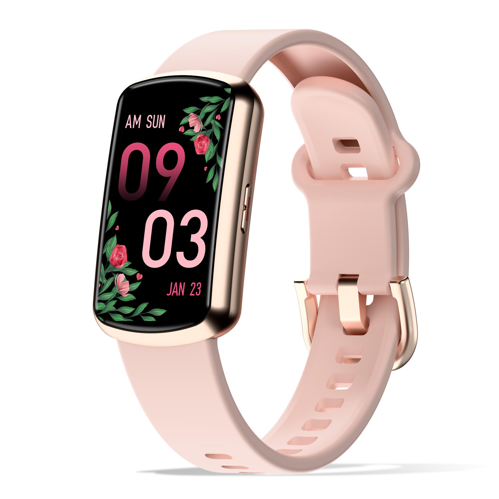 JYUAJOI Health Fitness Tracker, Smart Watch with 24/7 Heart Rate, Activity Tracker with Blood Pressure and Blood Oxygen Monitor,