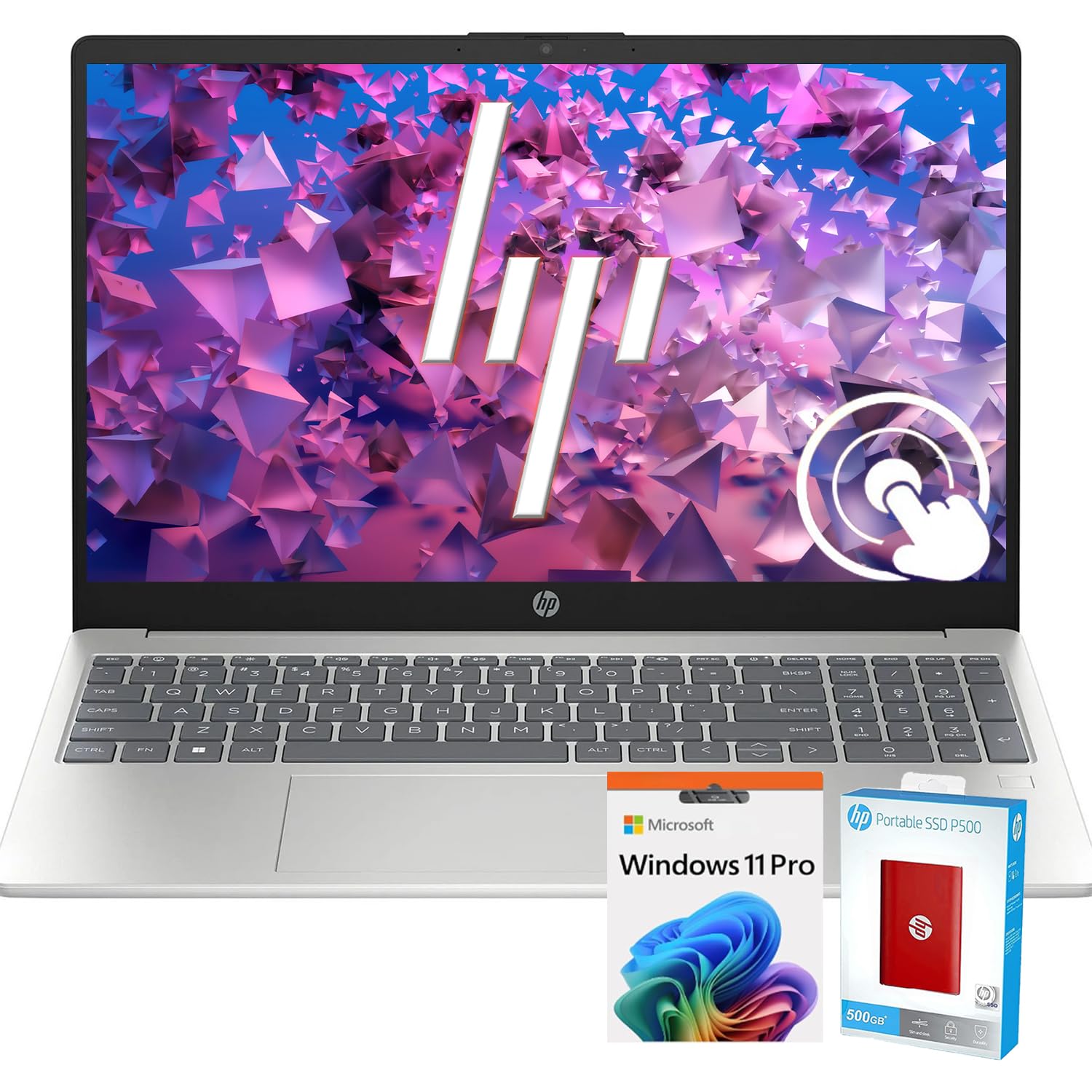 Hp 15.6 Hd Touchscreen Laptop ?10 Core Intel Core I5 Processor ?Intel Iris Xe Graphics ?64Gb Ram ?2.5Tb Ssd (2Tb Pcie Withhp P50