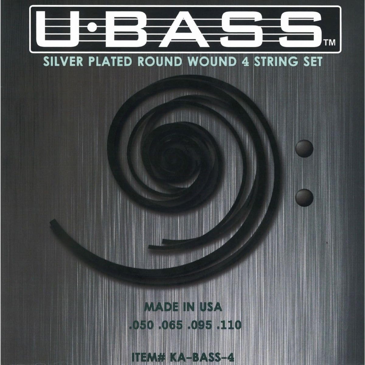 Kala Metal Round Wound Ubass Strings (Ka Bass 4)