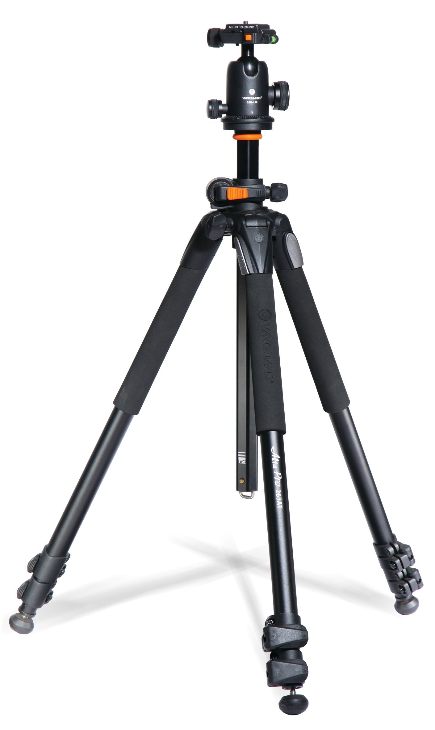 Vanguard Alta Pro 263Ab 100 Aluminum Tripod With Sbh 100 Ball Head For Sony, Nikon, Canon Dslr Cameras, Black
