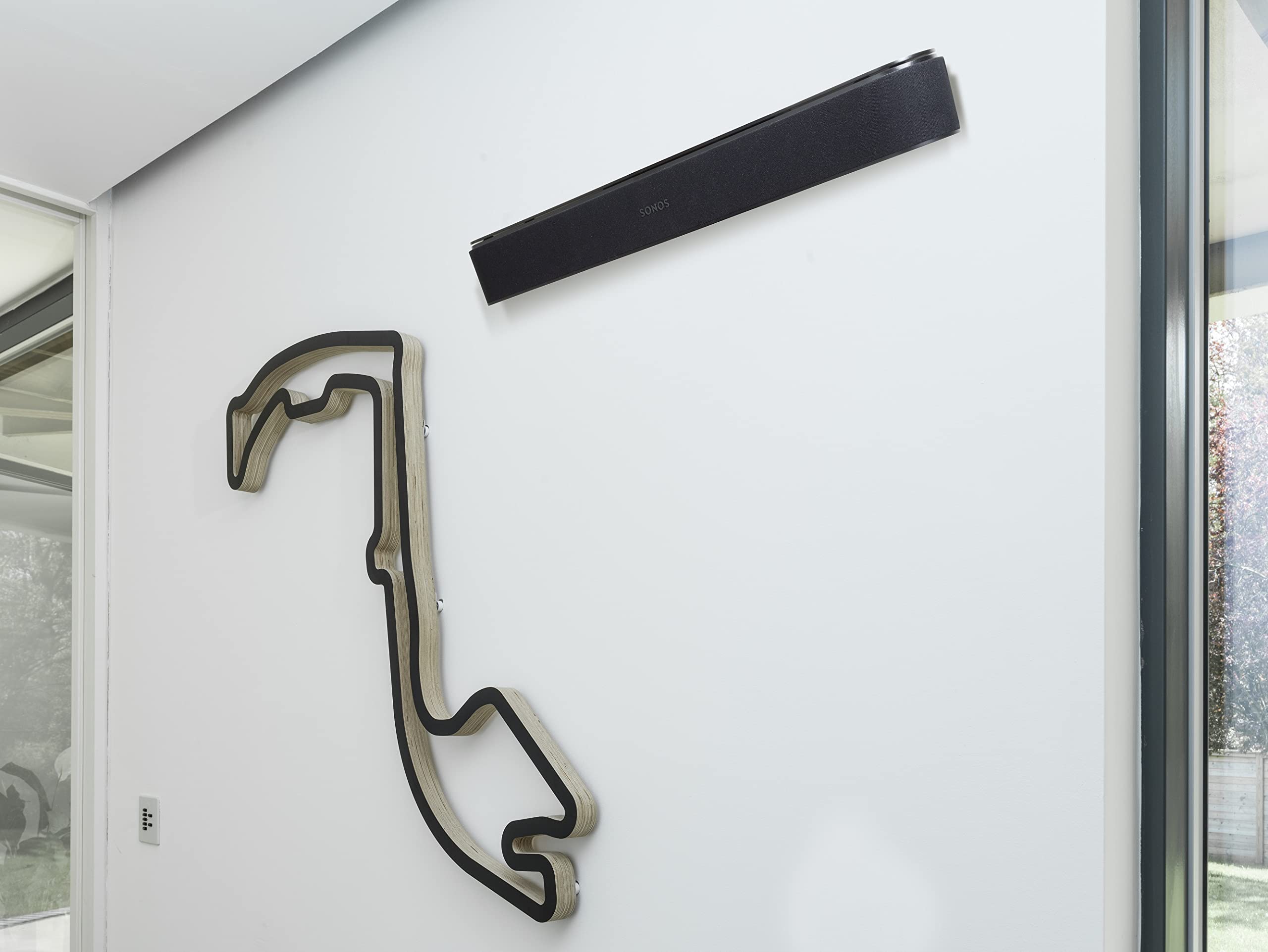 Flexson Adjustable Wall Mount For Sonos Beam (Black)