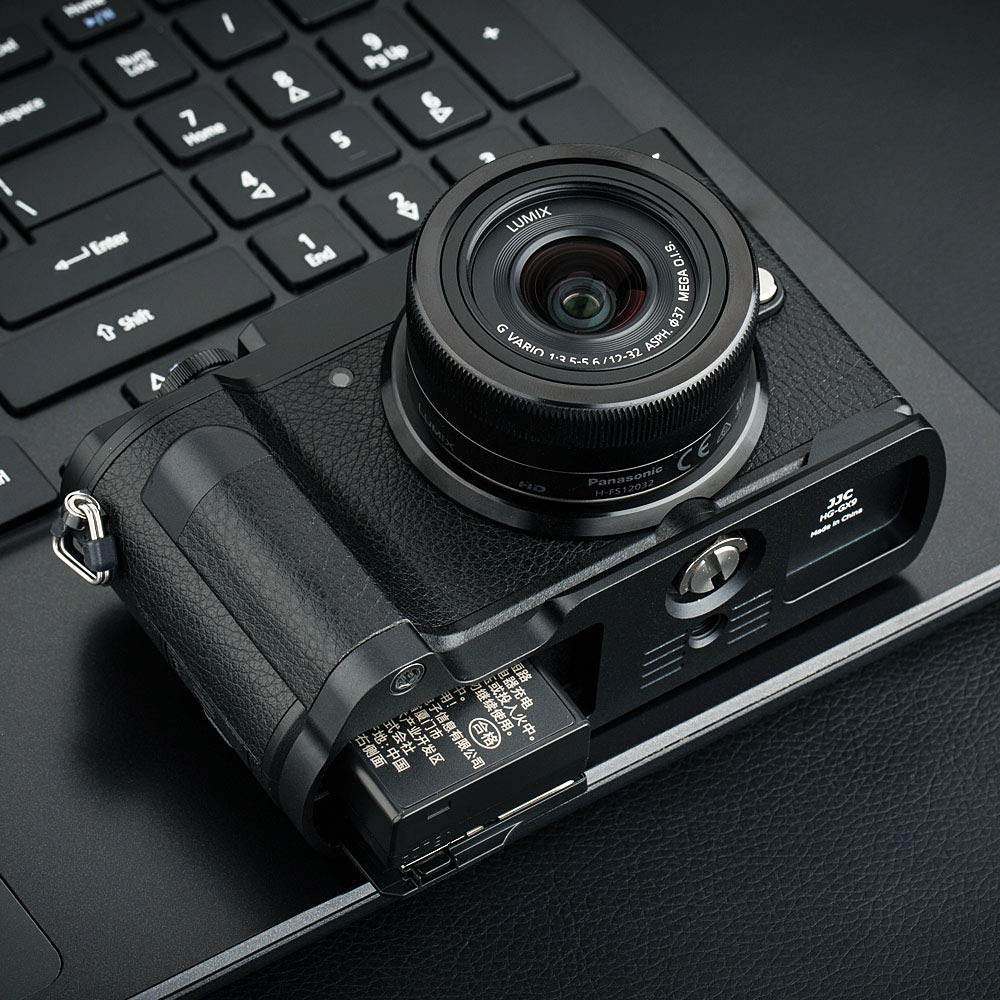 Metal Hand Grip L Bracket For Panasonic Lumix Gx9 Gx85 Gx80 Gx7 Mark Iii Ii Anti-Slip Holder, No Blocking To Interfaces Jack & B